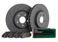 Hawk Talon LTS Brake Kit - Slotted & Drilled