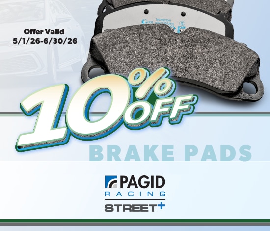 Save 10% on Street Plus Brake Pads