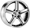 215 Matte Machined w/Black Accent