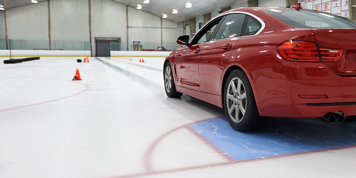 Tire Testing on Ice