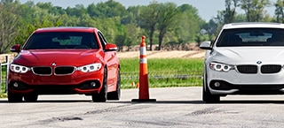 Vehicle on Test Track