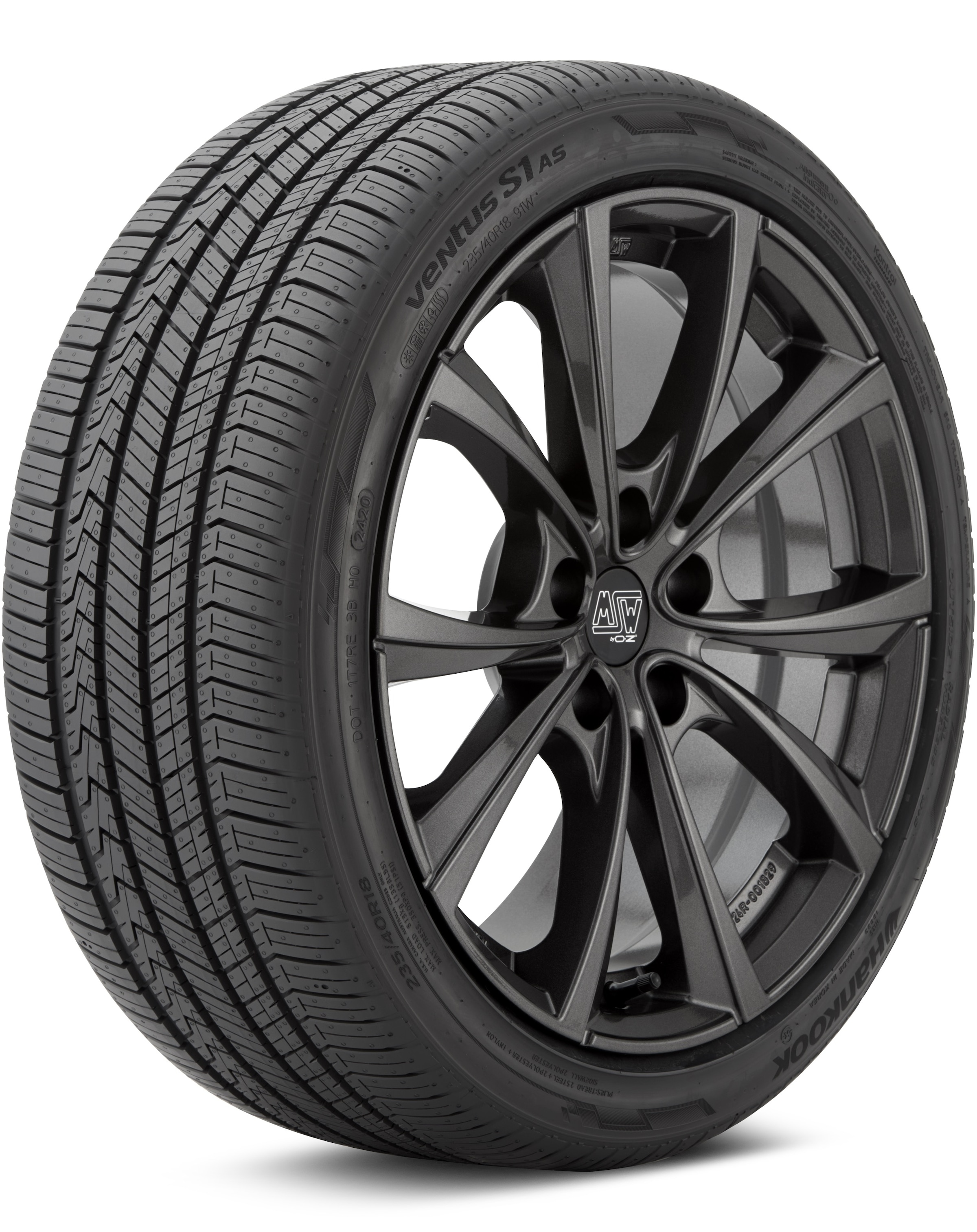 Hankook Ventus S1 AS 235/45-18 XL 98V Ultra High Performance All-Season Tire 1030060