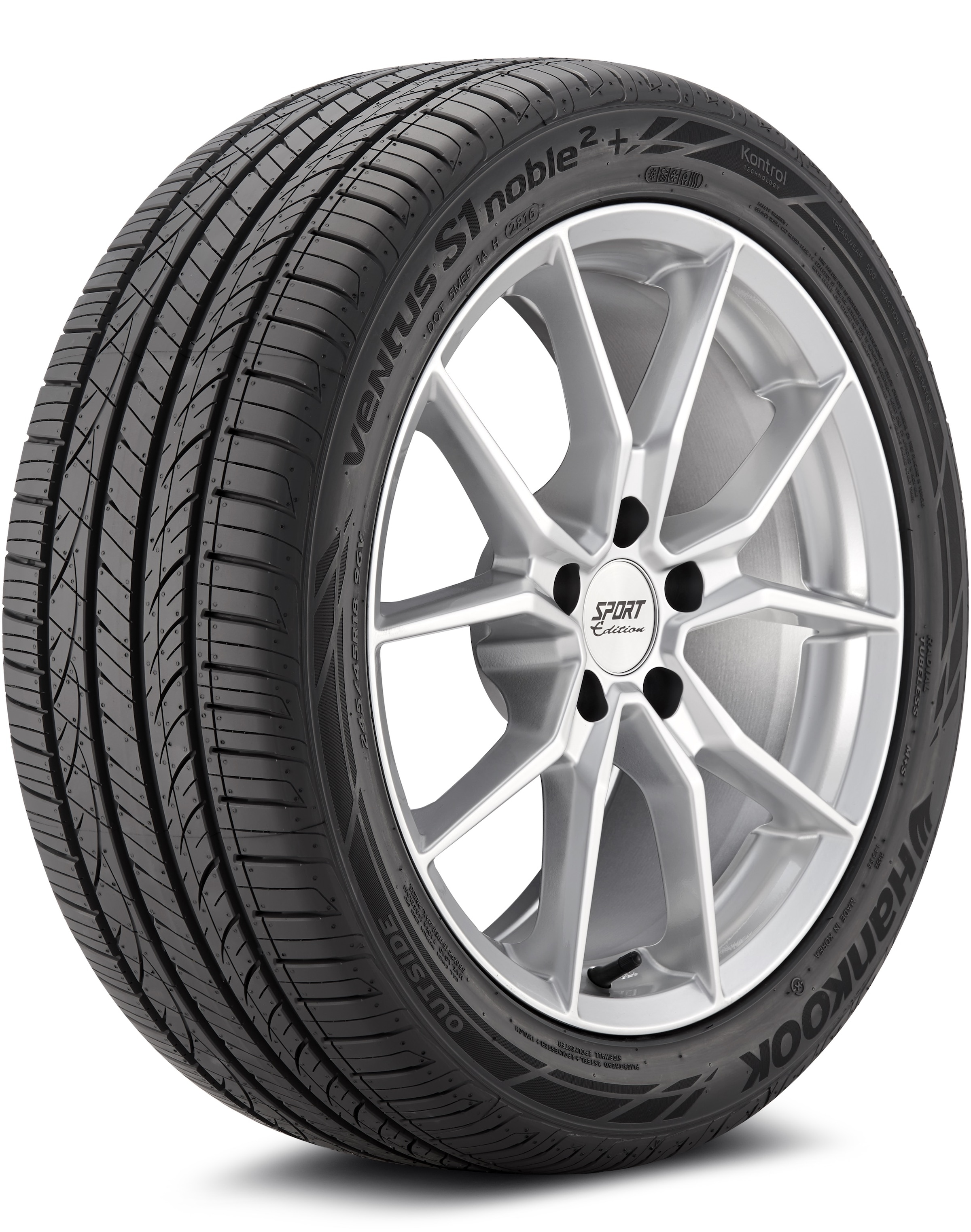 Hankook Ventus S1 Noble2 %2B 245/45-18 96V Ultra High Performance All-Season Tire 1022126