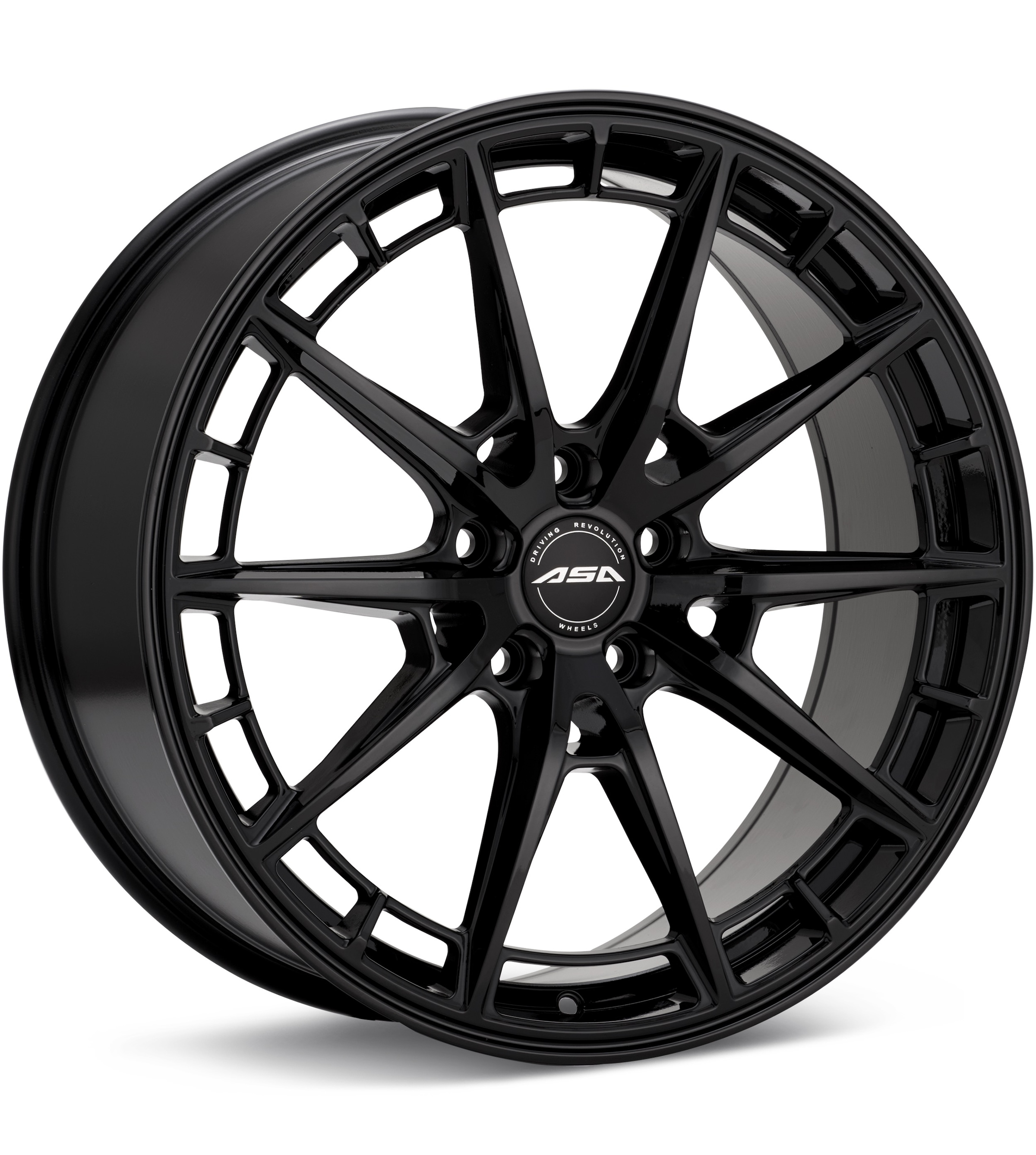 ASA GT19 Gloss Black Wheels 18 In 18x8 +45 GT198812GB