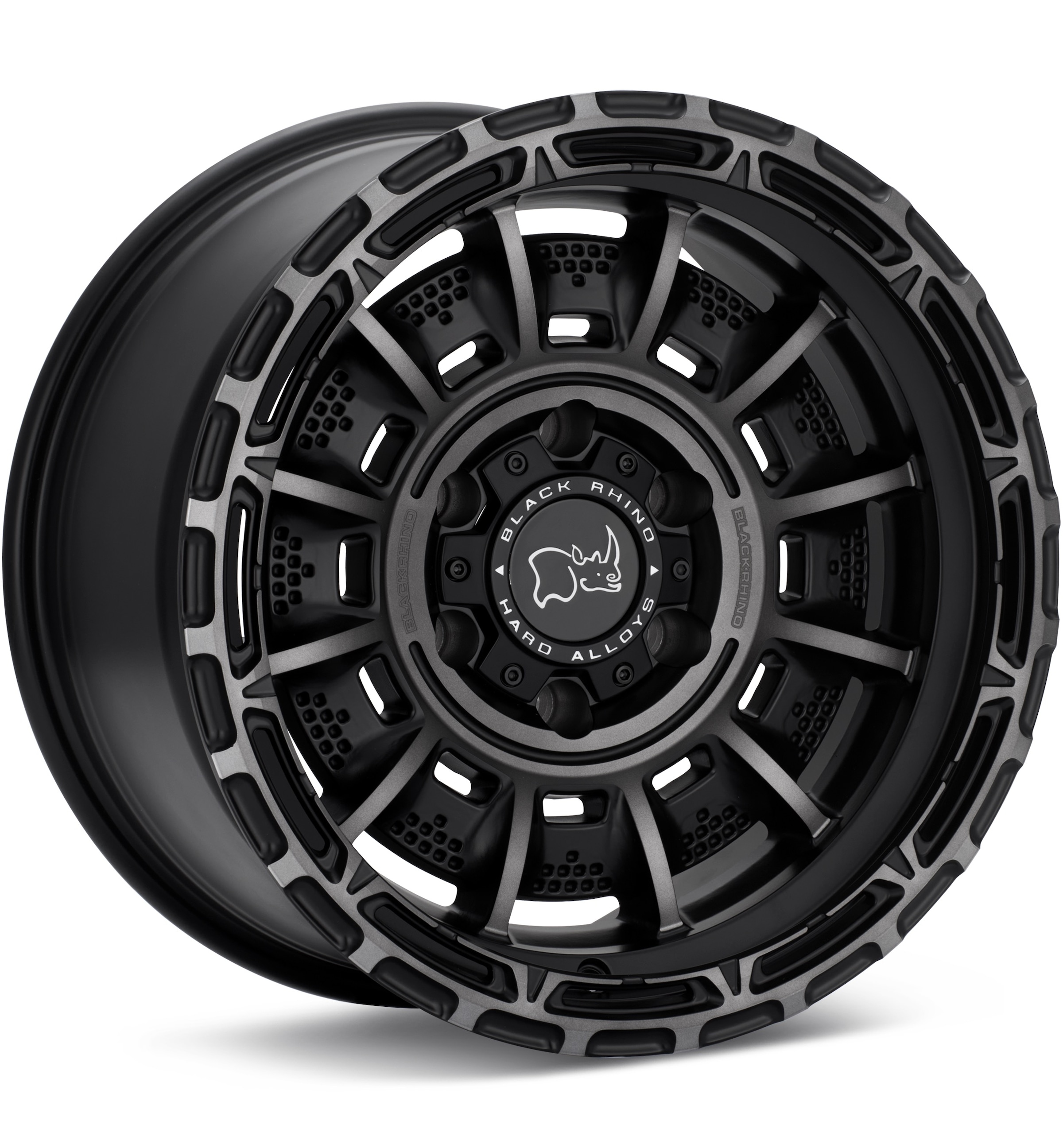 Black Rhino Legion Matte Black Machine W/GreyTint Wheels 20 In 20x10 -18 BR002MA20106318N