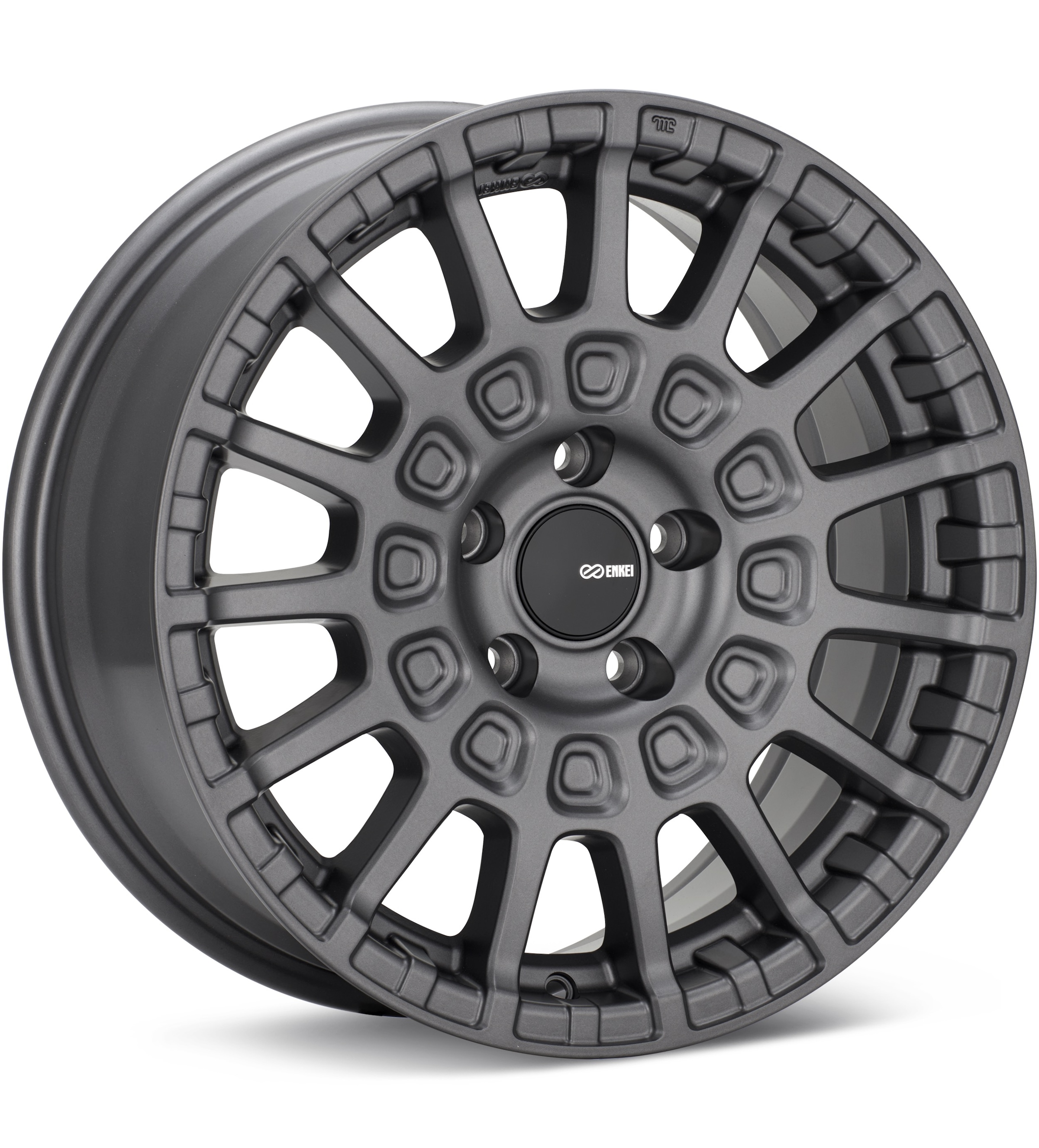 Enkei Performance Overlander Matte Gunmetal Wheels 18 In 18x8 +35 544-880-6535GM