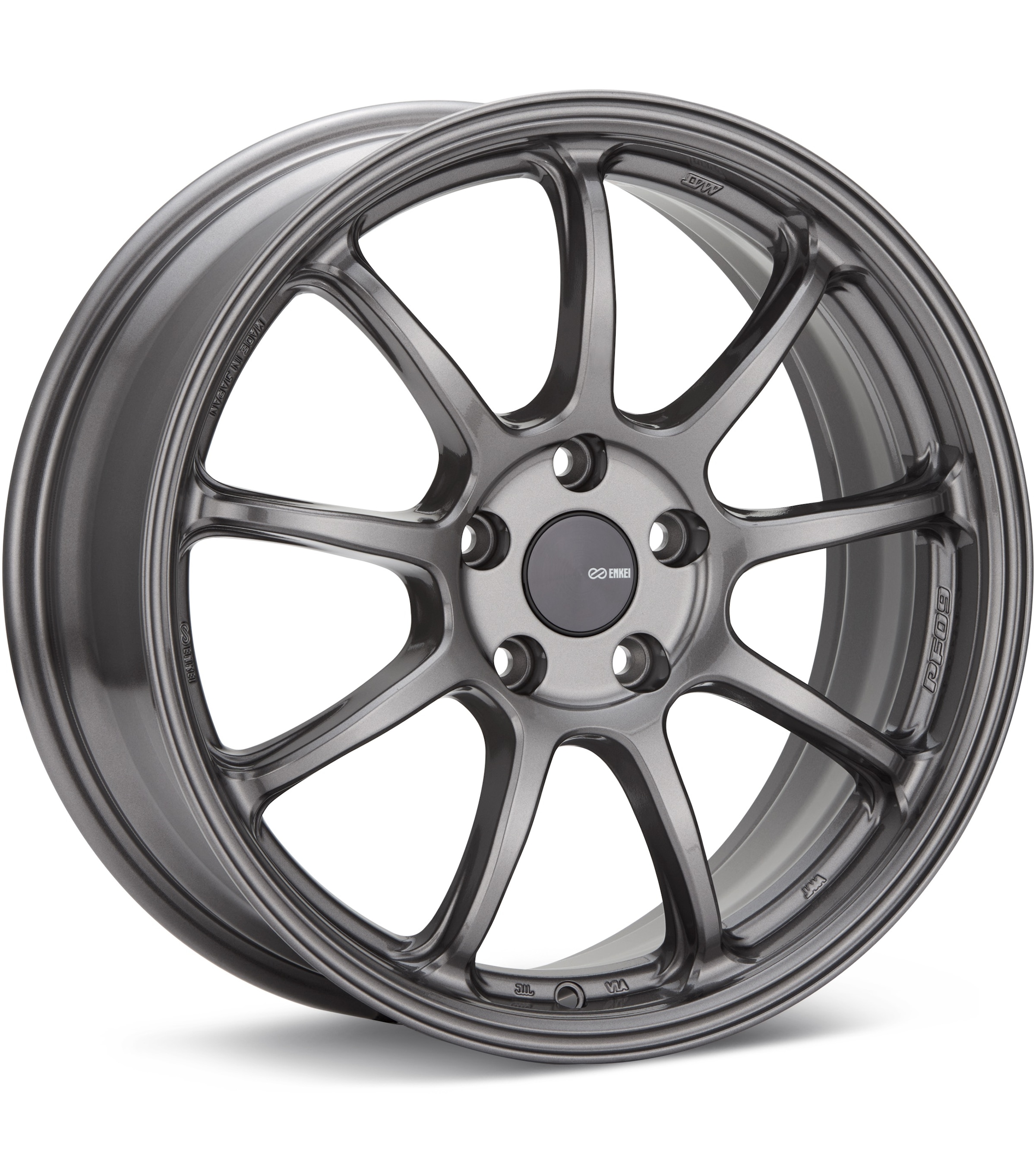 Enkei Racing PF09 Dark Silver Wheels 17 In 17x7 +45 540-770-6545DS