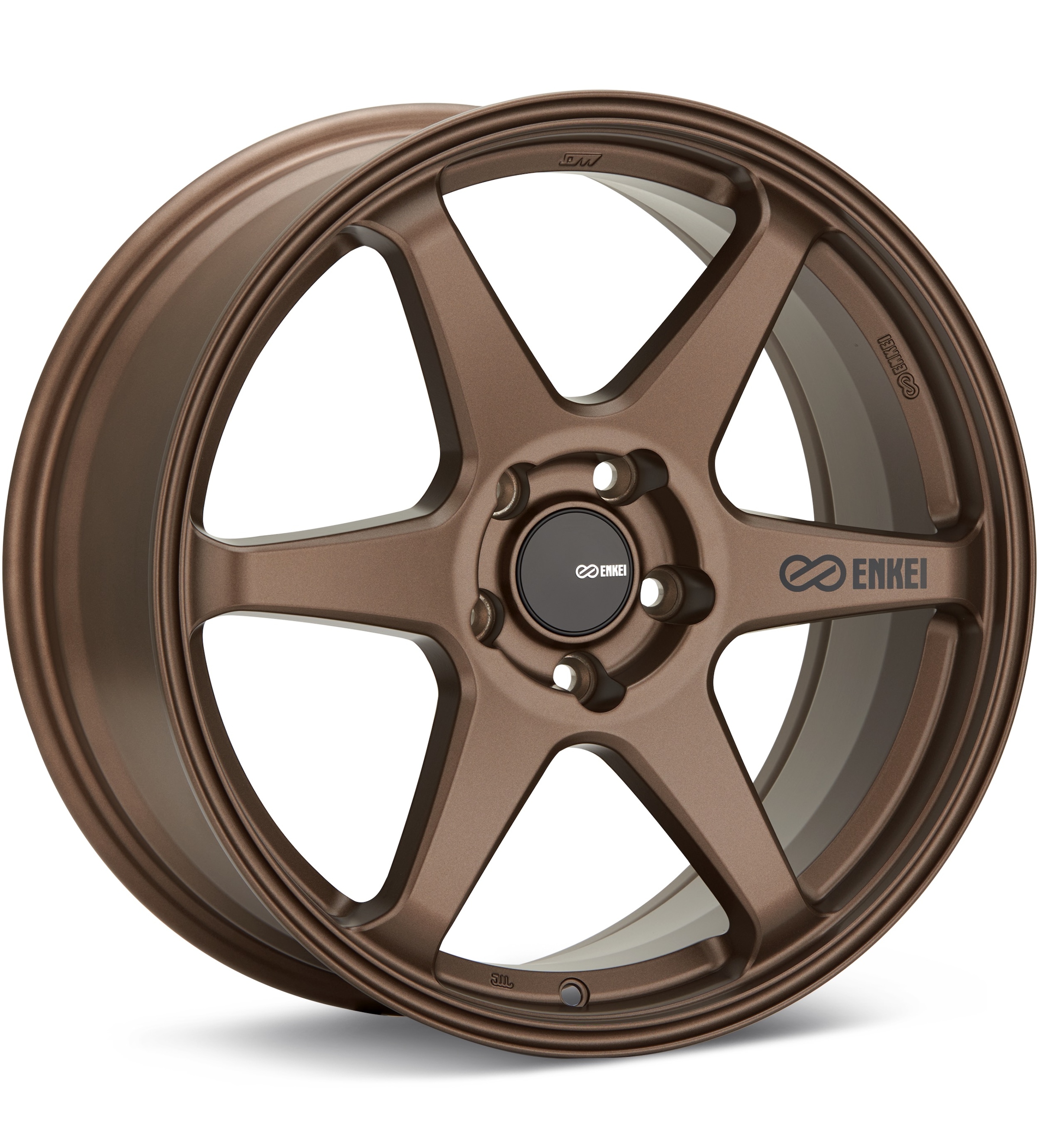 Enkei Tuning T6R Matte Bronze Wheels 17 In 17x8 +45 539-780-8045ZP