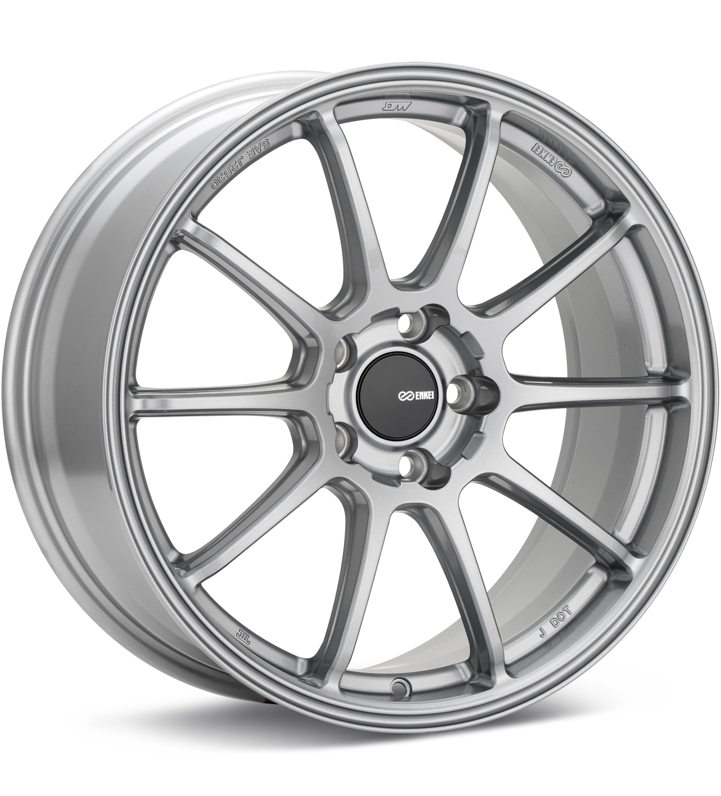 Enkei Tuning Triumph Storm Grey Wheels 18 In 18x8 +45 543-880-6545GR