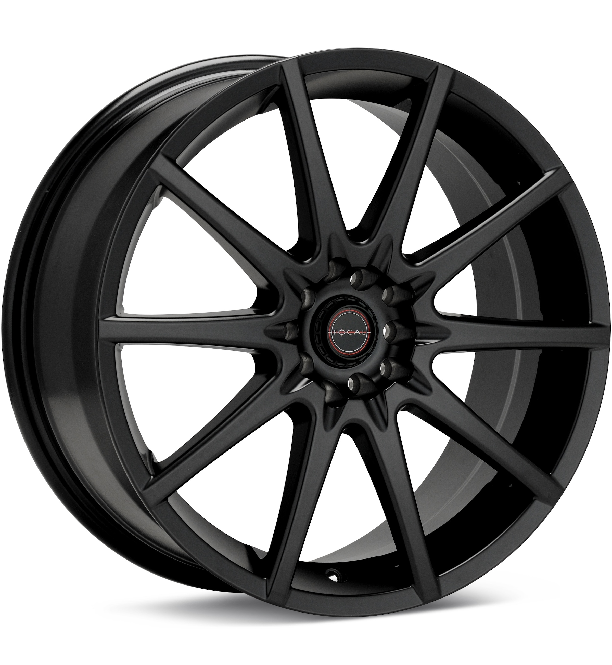 Focal F04 Black Wheels 17 In 17x7.5 42 428-7718SB+42