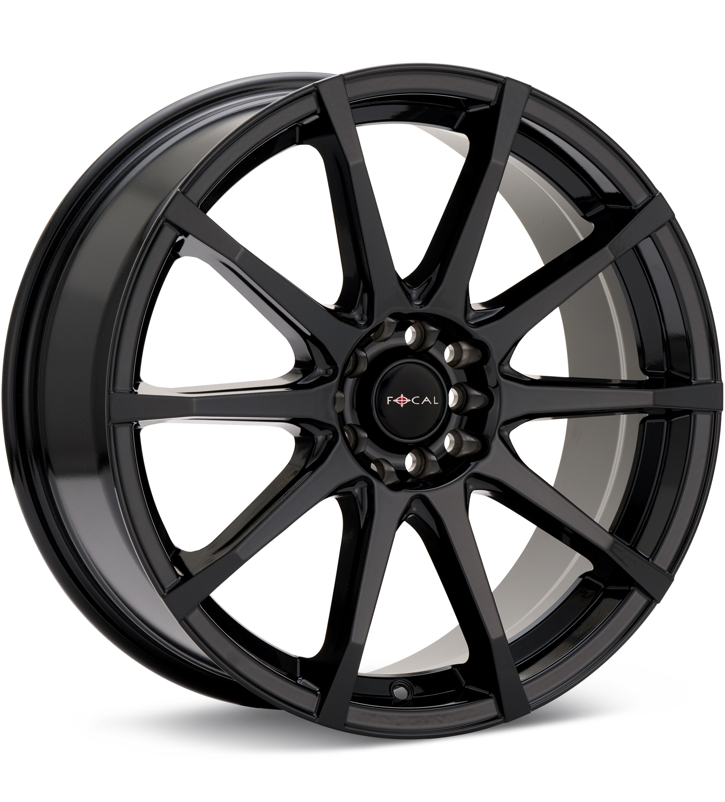 Focal F53 Gloss Black Wheels 16 In 16x7 +40 453-6718BK+40