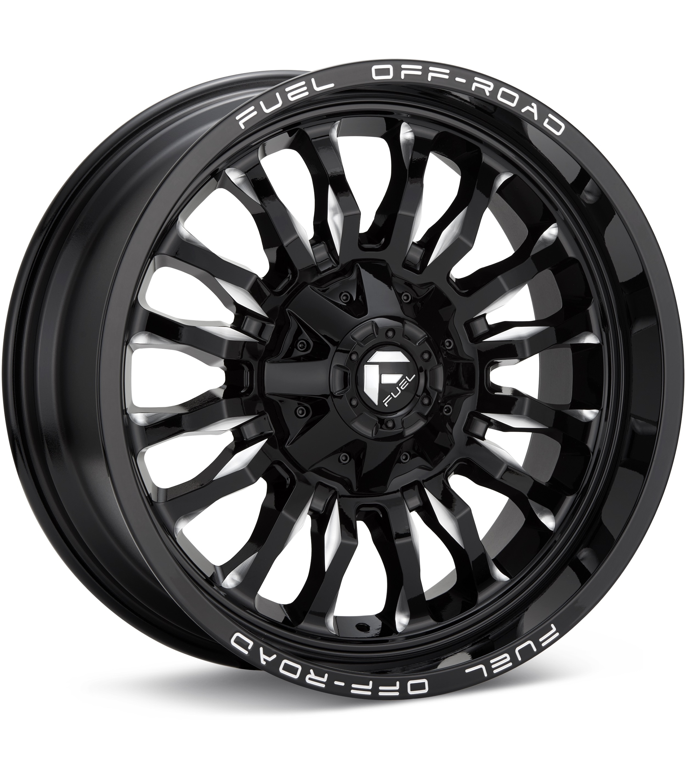 Fuel Off-Road Arc Gloss Black W/Milled Accent Wheels 20 In 20x9 +01 D79520901850