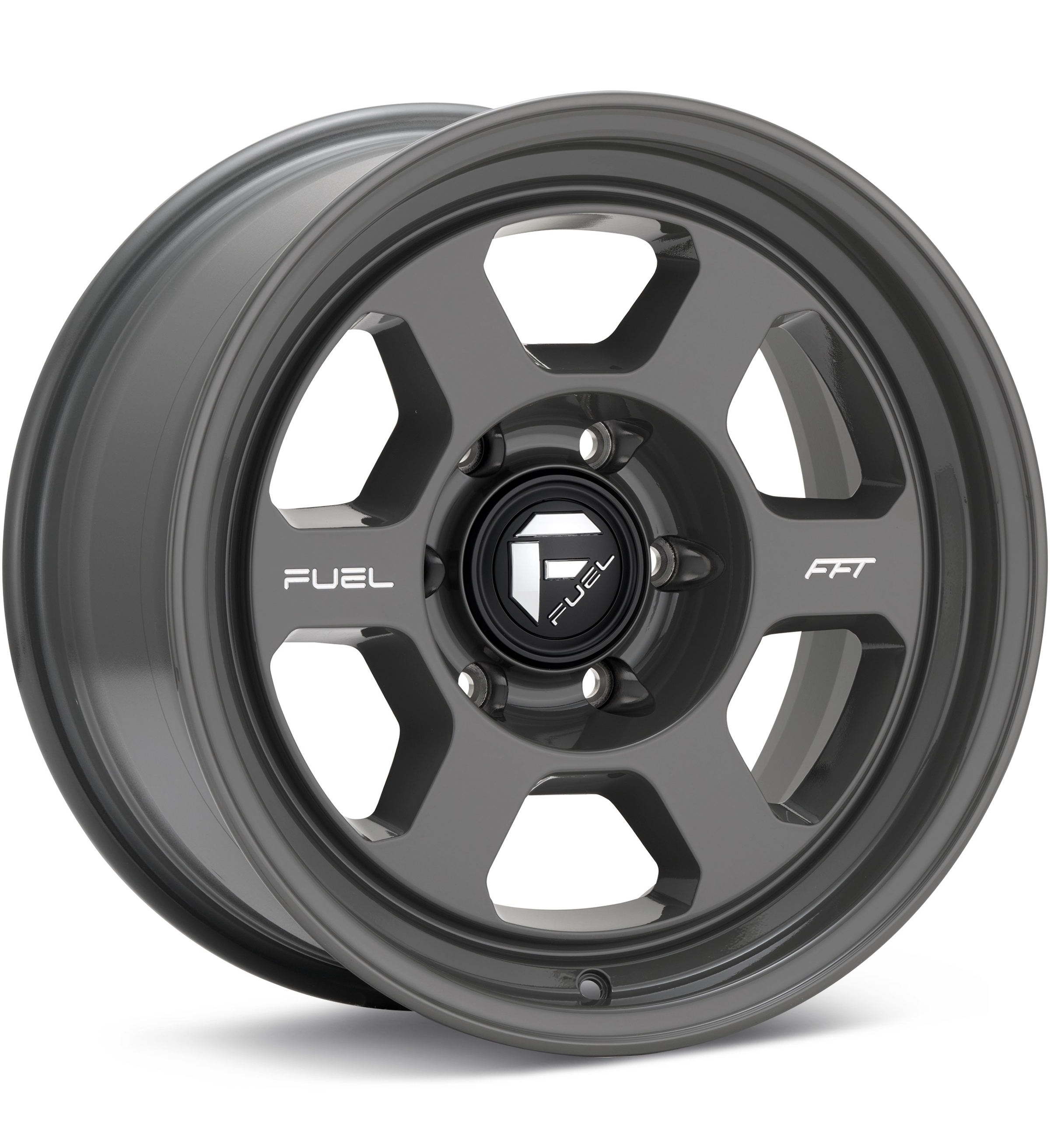 Fuel Off-Road Hype Battleship Grey Wheels 18 In 18x8.5 +10 FC860AX18855810