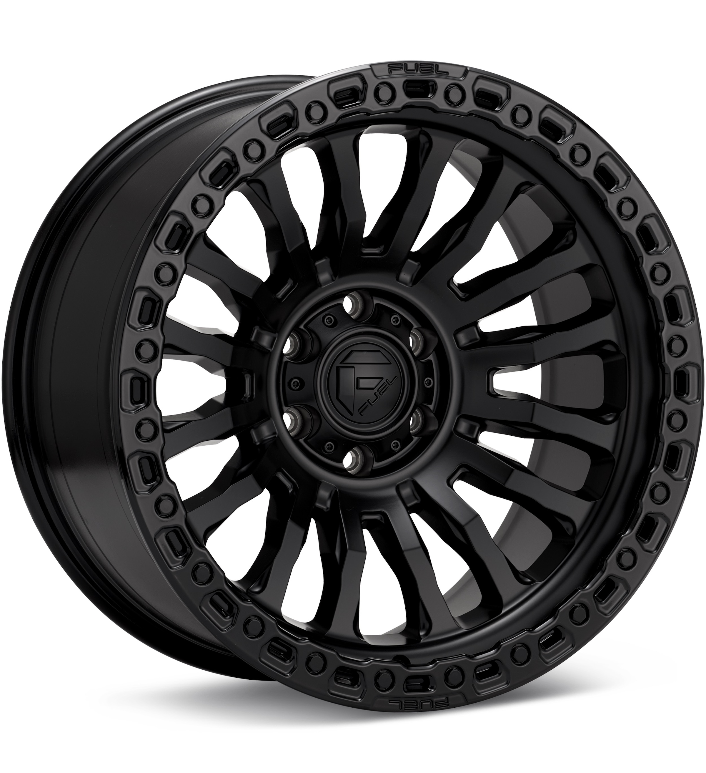 Fuel Off-Road Rincon SBL Black W/Gloss Black Lip Wheels 20 In 20x9 +20 FC857MB20908820