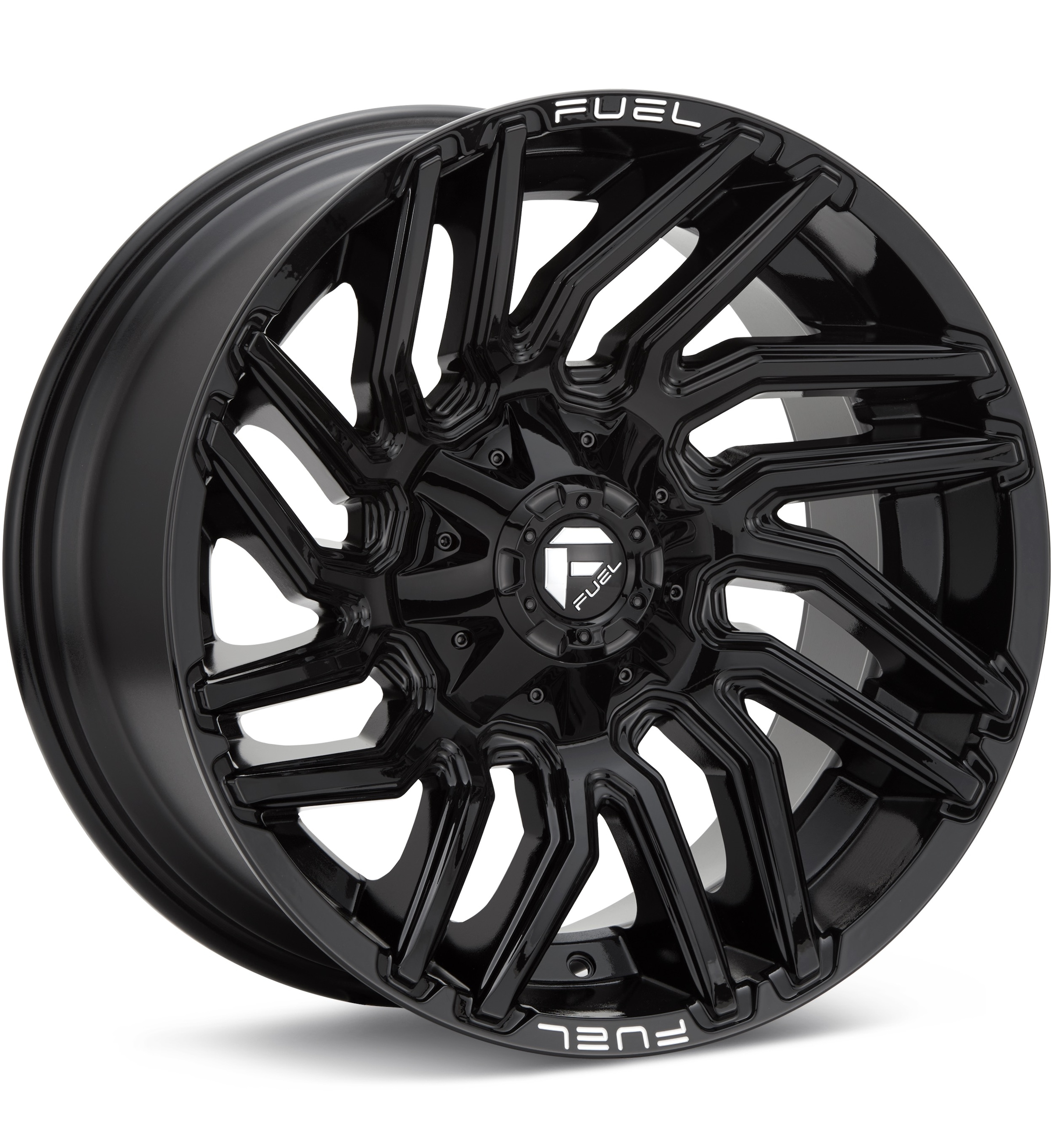 Fuel Off-Road Typhoon Gloss Black Wheels 22 In 22x10 -18 D77622009847