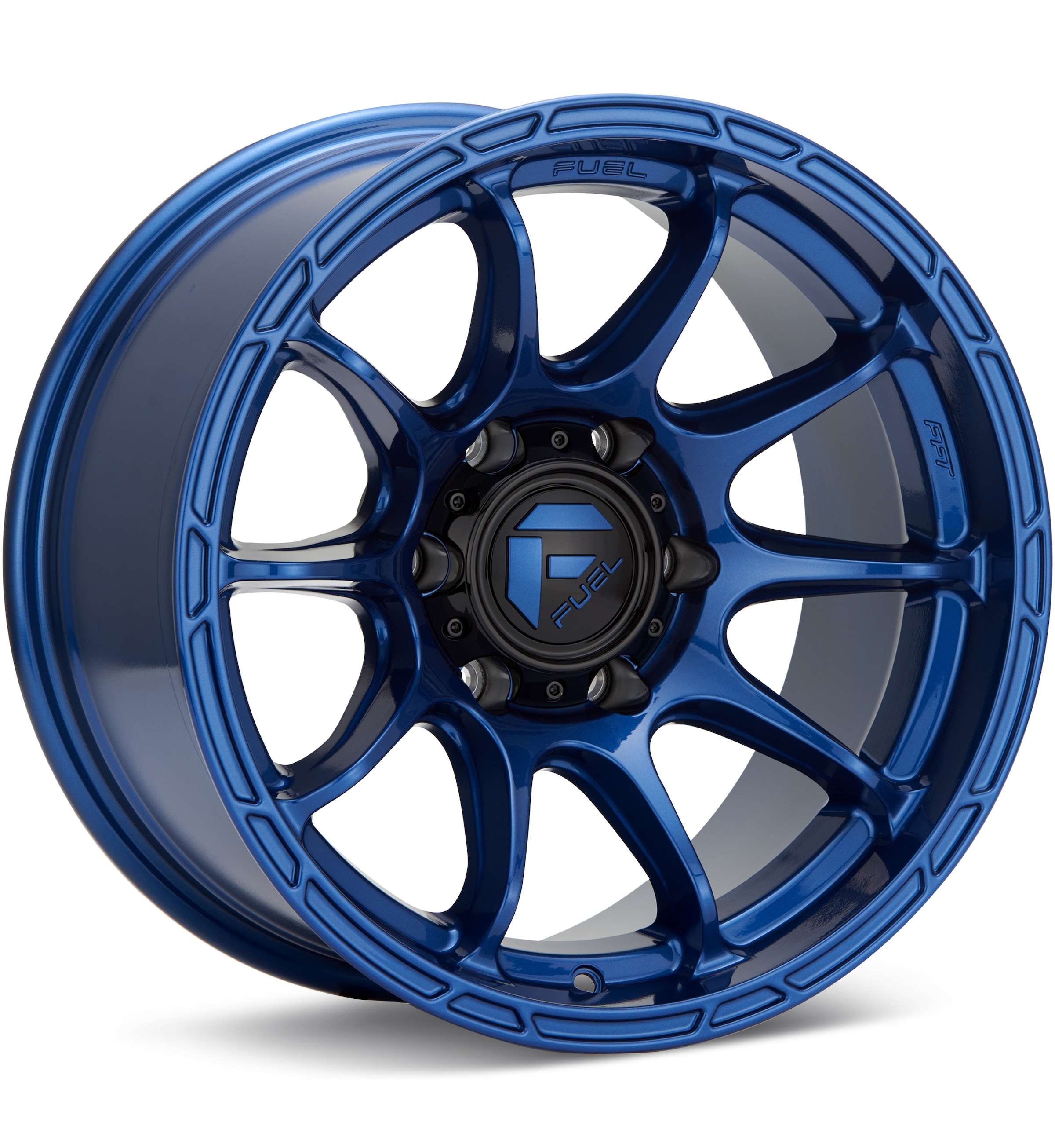 Fuel Off-Road Variant Dark Blue Wheels 20 In 20x9 +01 D79420908450