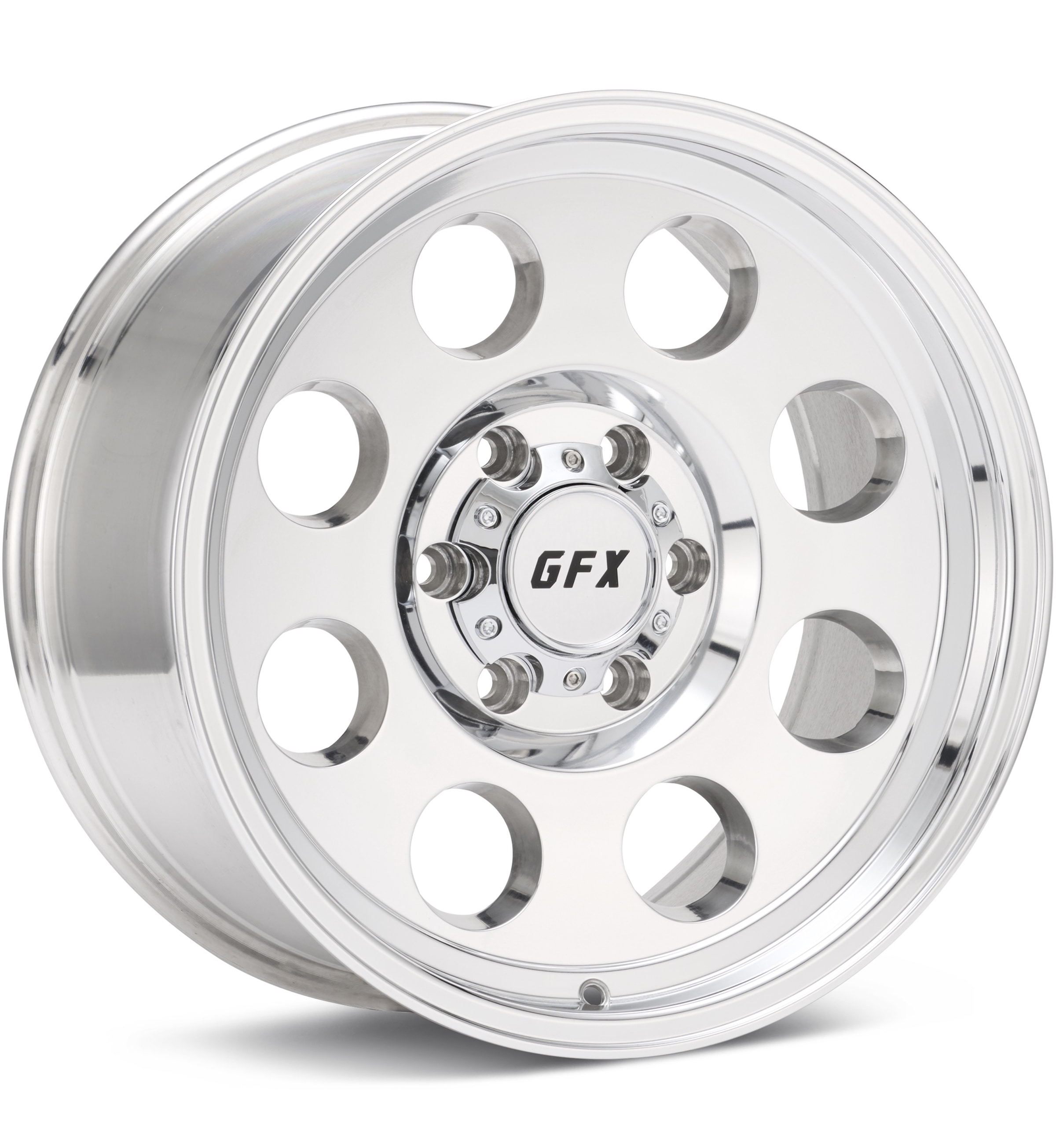 G-FX Wheels TR16 Polished Wheels 16 In 16x8.5 -06 T16 685-6139N6 P