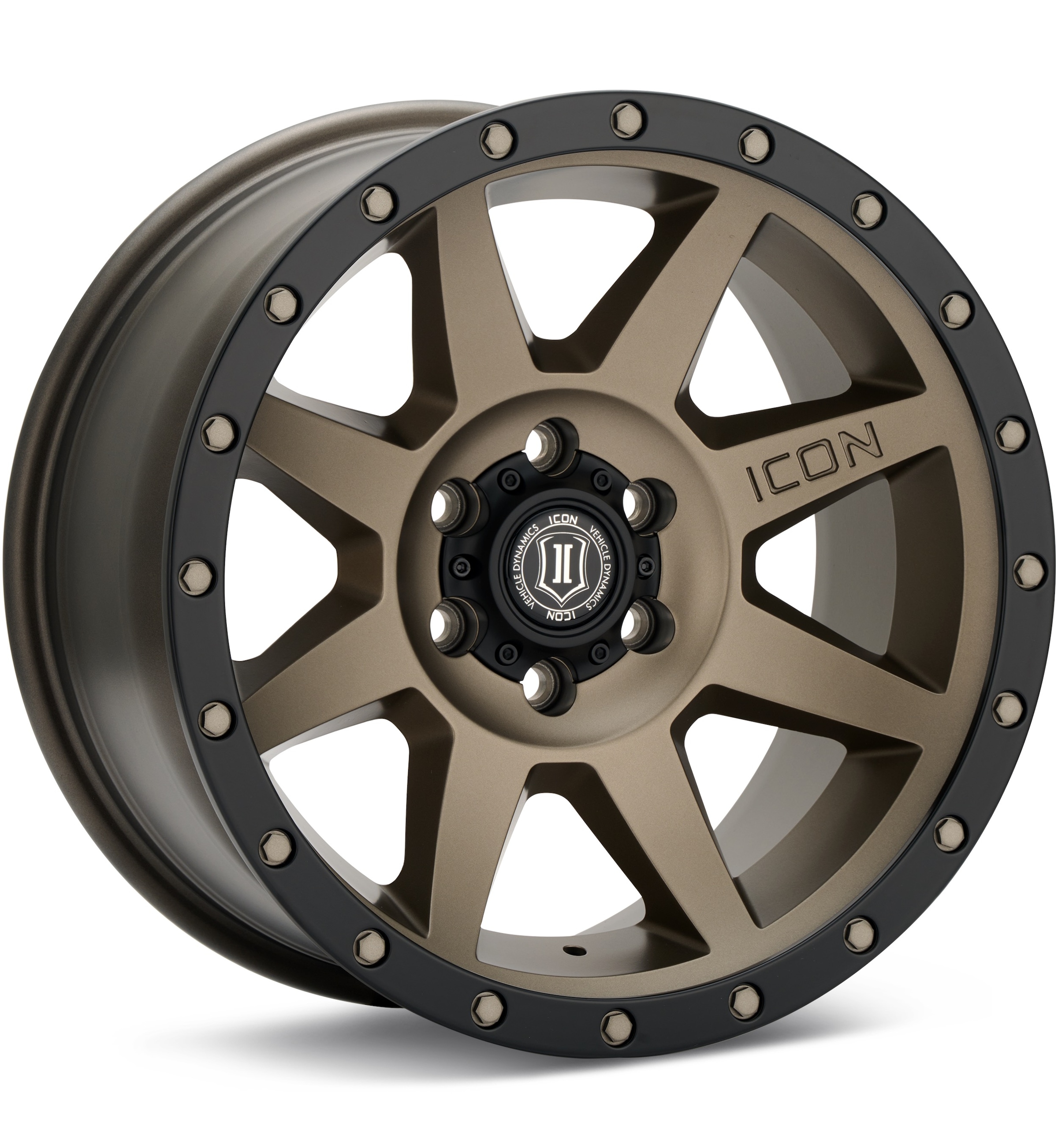 ICON Alloys Rebound Bronze W/Black Lip Wheels 18 In 18x9 +25 1818905560BR