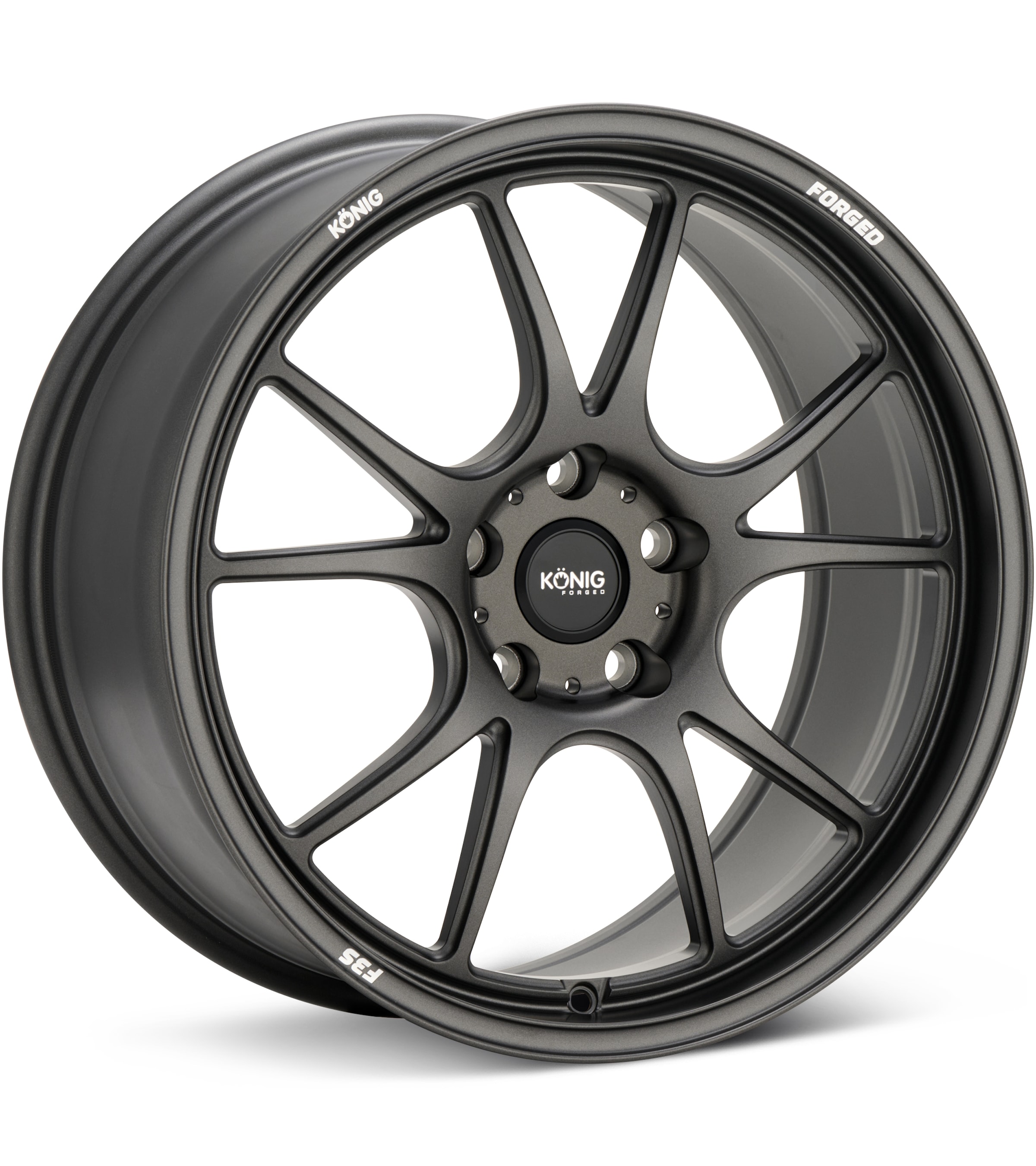 Konig F3S Satin Charcoal Wheels 18 In 18x9.5 +35 F3SN851435G