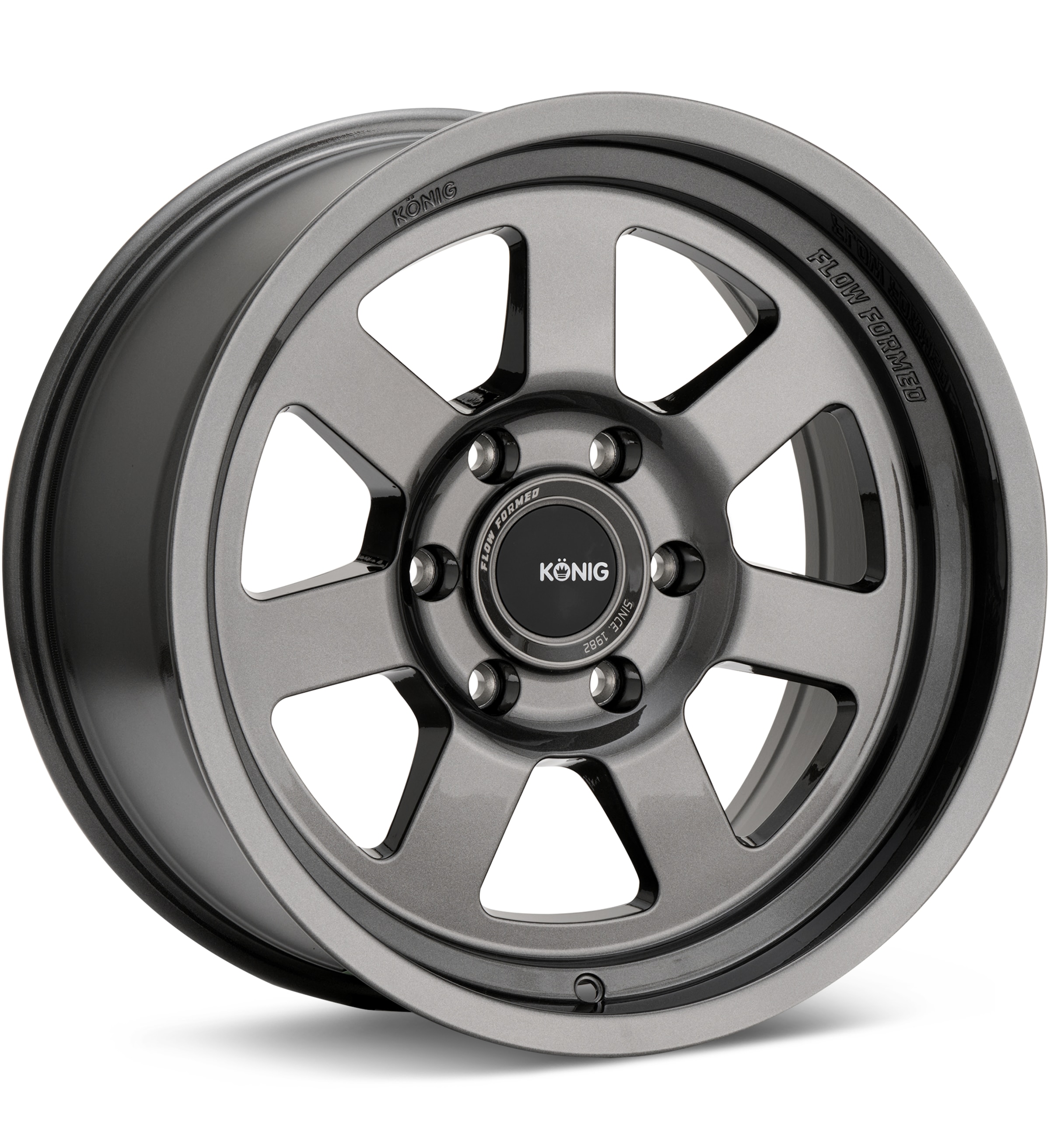 Konig HT2 Gloss Anthracite Wheels 17 In 17x9 -12 H2975127N126