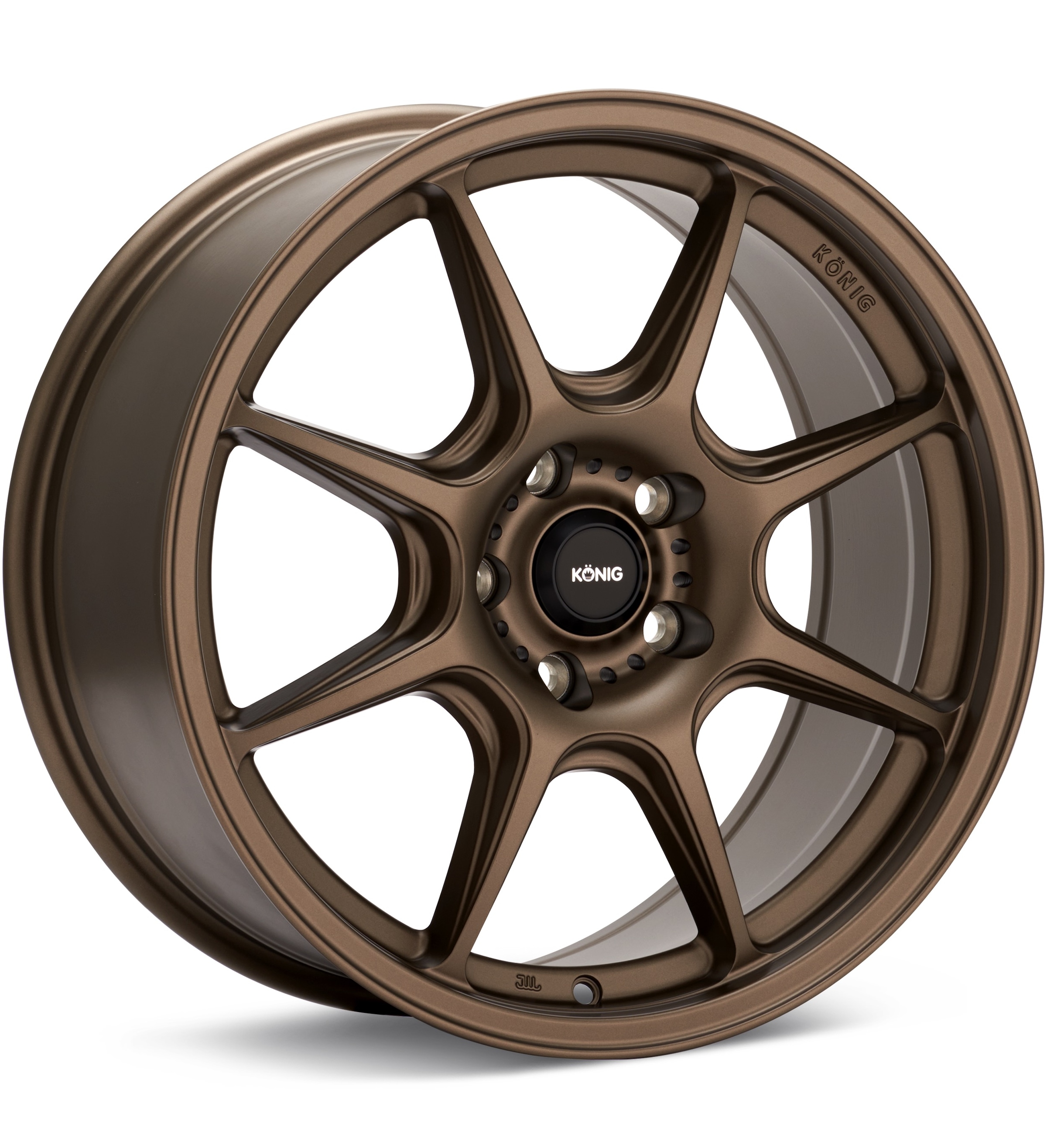 Konig Lockout Matte Bronze Wheels 17 In 17x8 +38 LK87510388