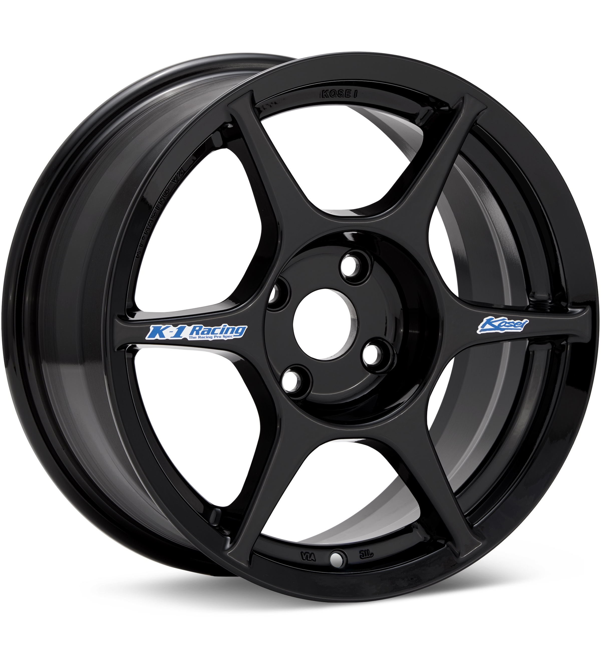 Kosei K1 Racing Gloss Black Wheels 17 In 17x8.5 +40 1785405120K1RBK