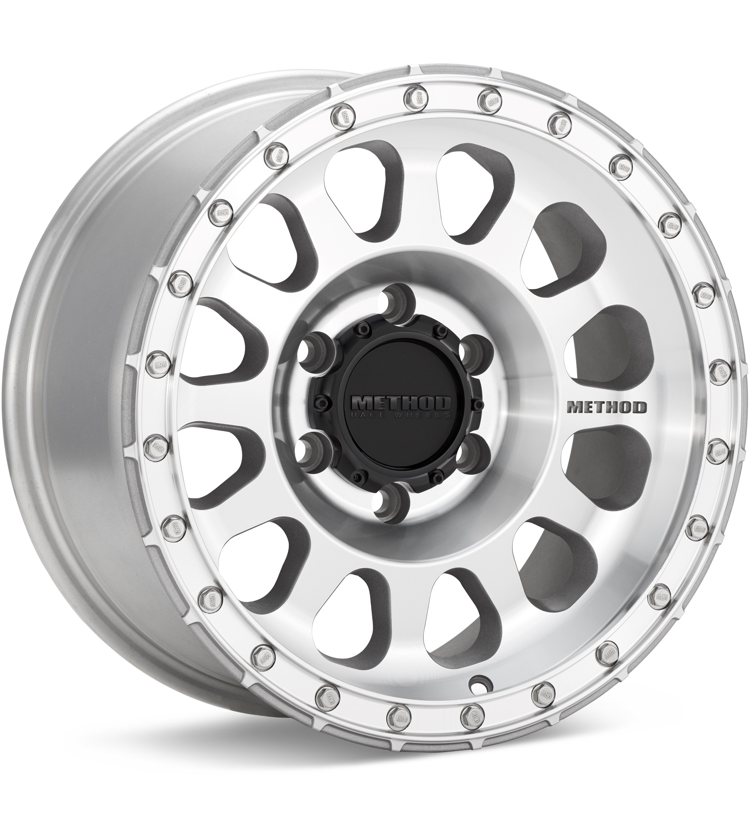 Method MR315 Silver Machined W/Clearcoat Wheels 20 In 20x10 -18 MR31521087318N