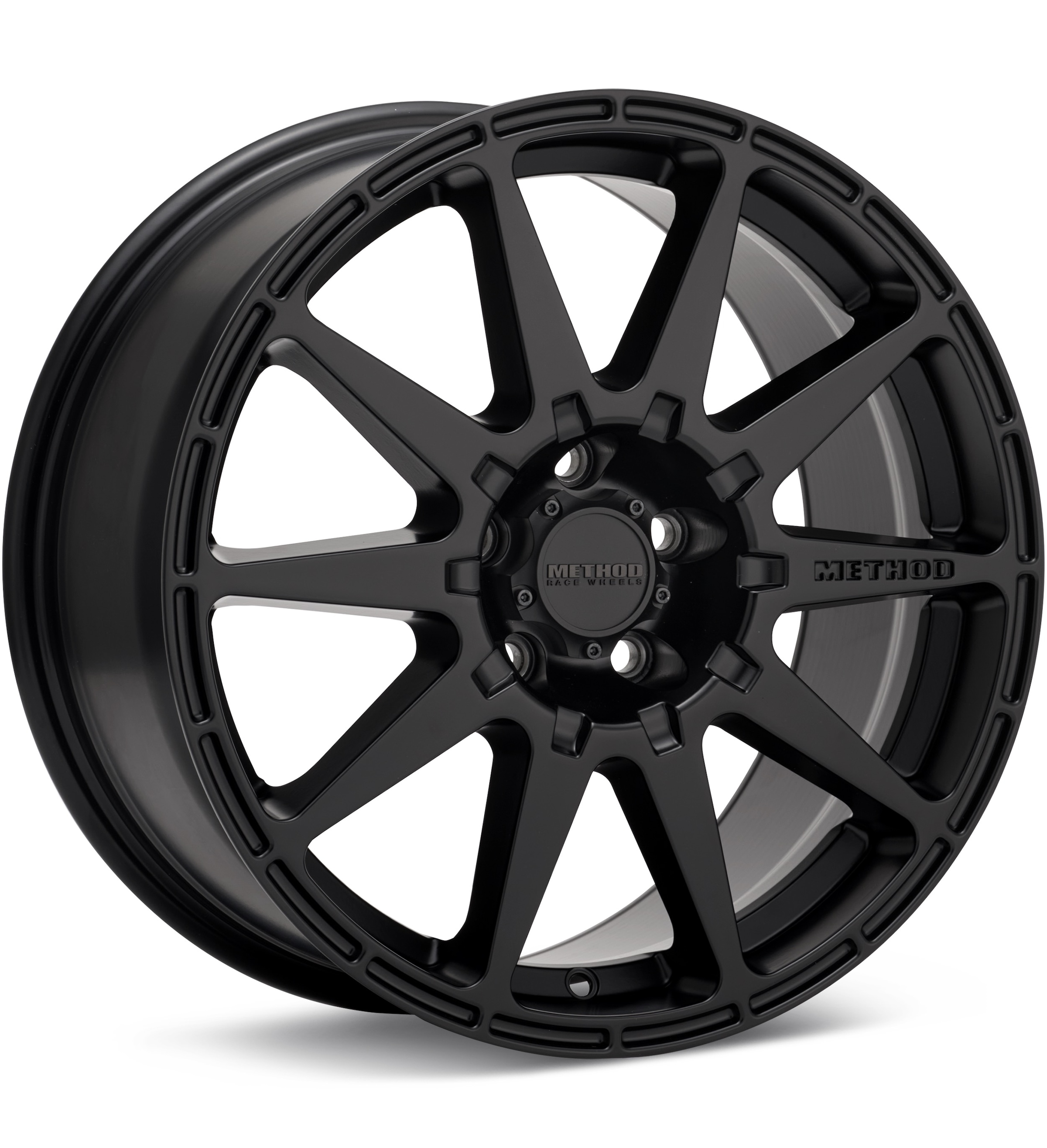 Method Rally Series MR501 V2 Black Wheels 17 In 17x8 +42 MR50178049542-2