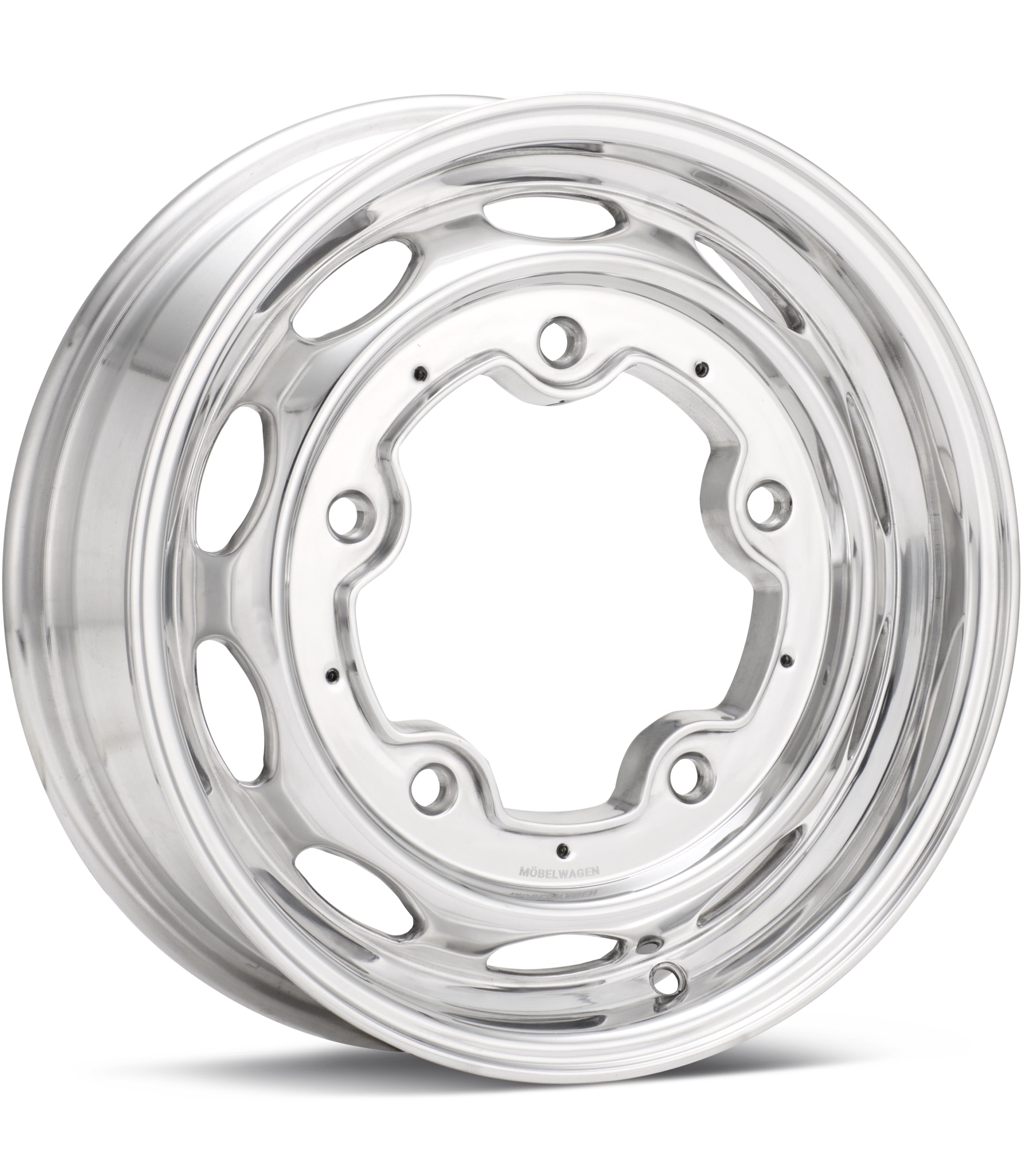 Mobelwagen 520 Interceptor Polished Wheels 15 In 15x5.5 +20 MW-520P-55520+20