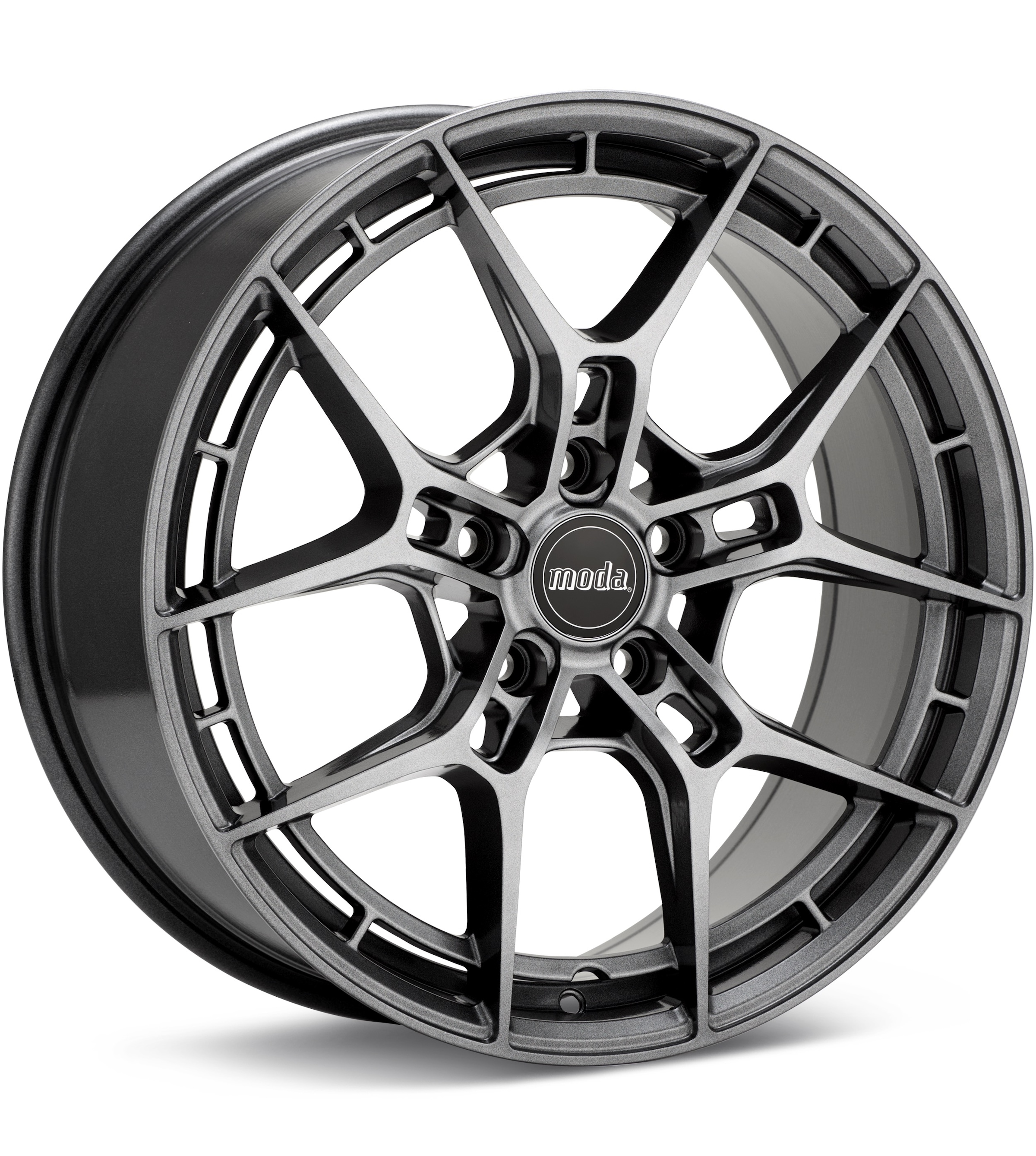 Moda MD32 Dark Silver Wheels 19 In 19x8 +48 MD32905DS