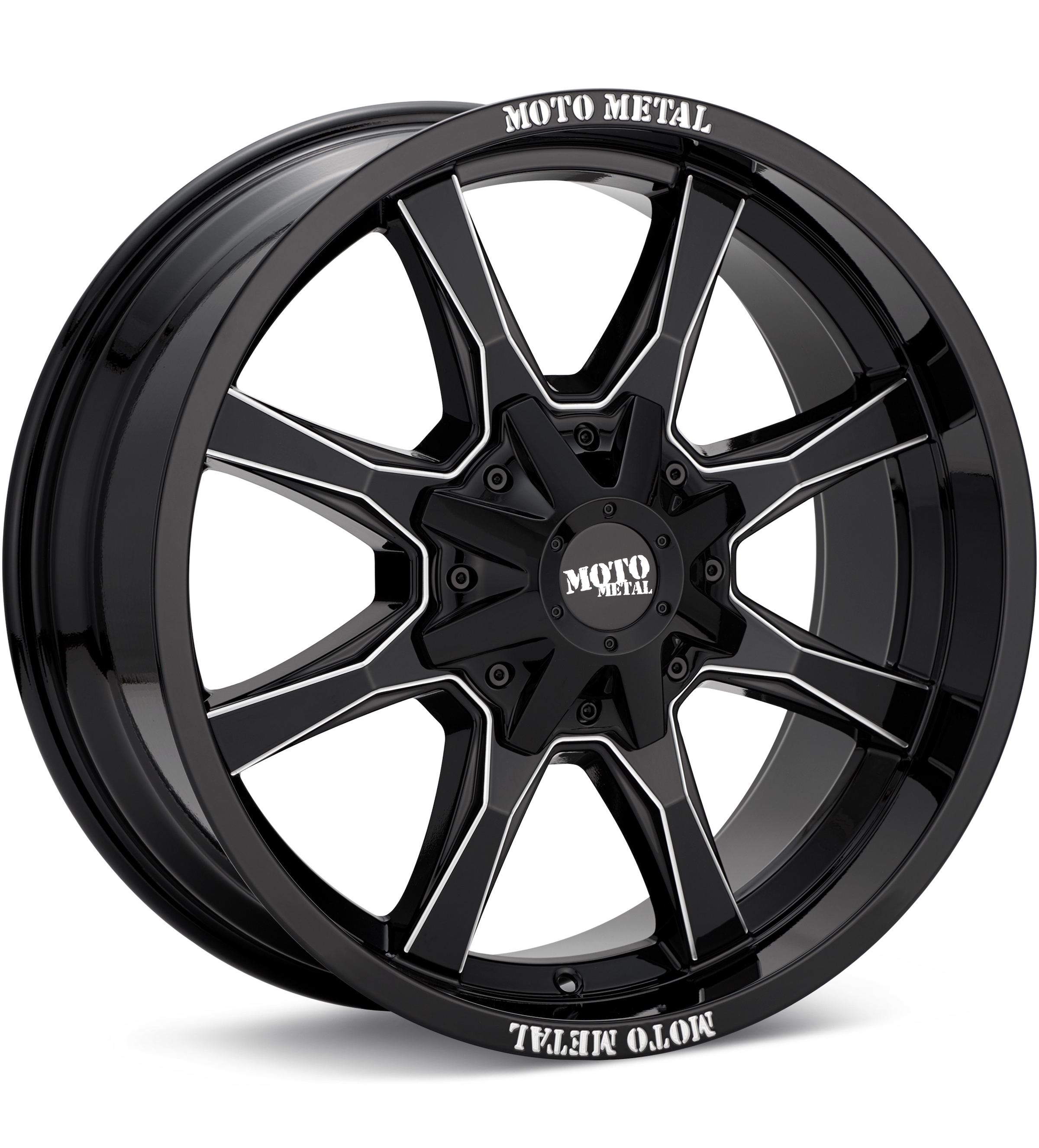 MOTO METAL MO970 Black W/Milled Accent Wheels 17 In 17x8 00 MO970780673B00X