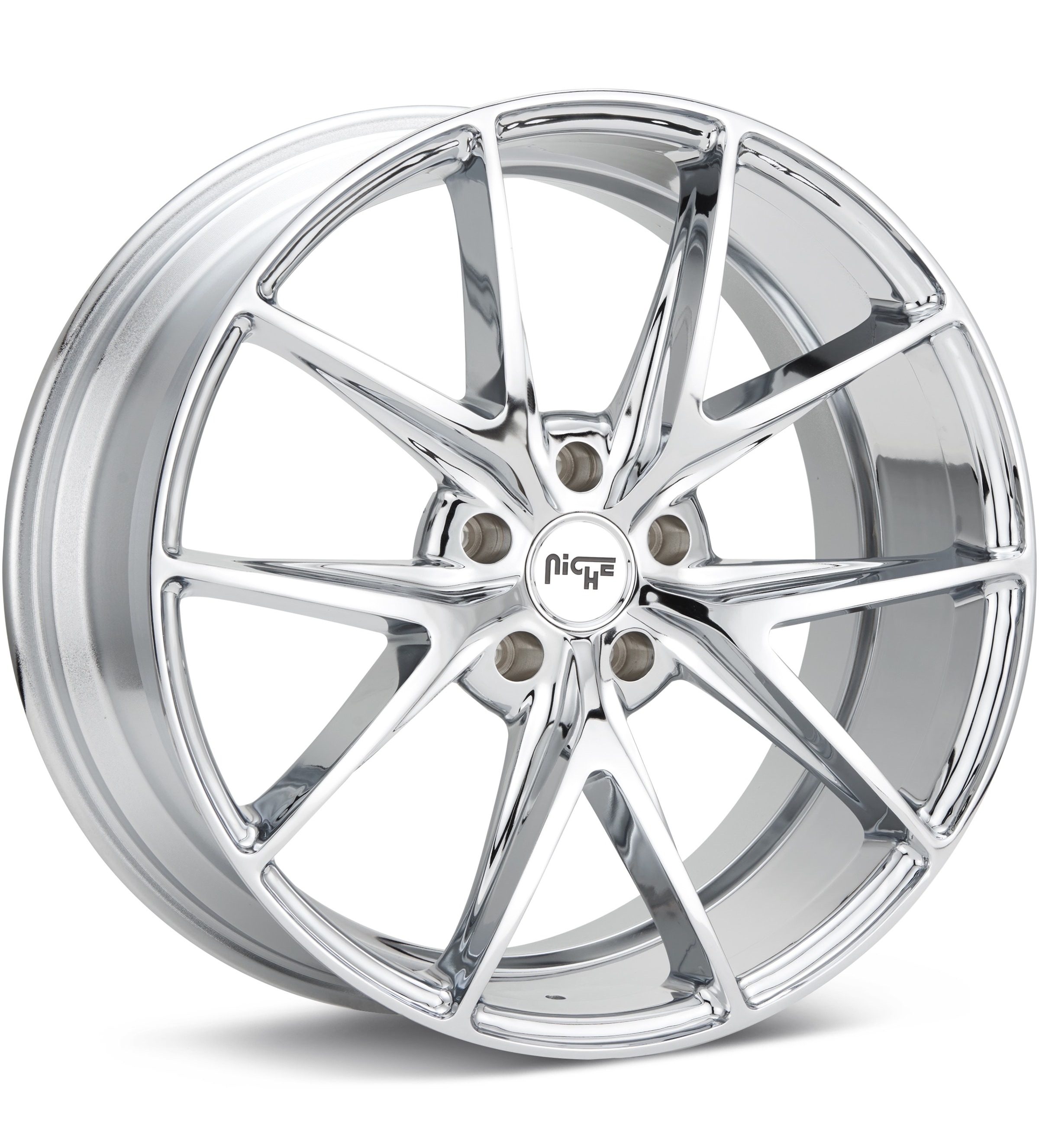 Niche Road Wheels Misano Chrome Plated Wheels 20 In 20x9 +35 M248209065+35