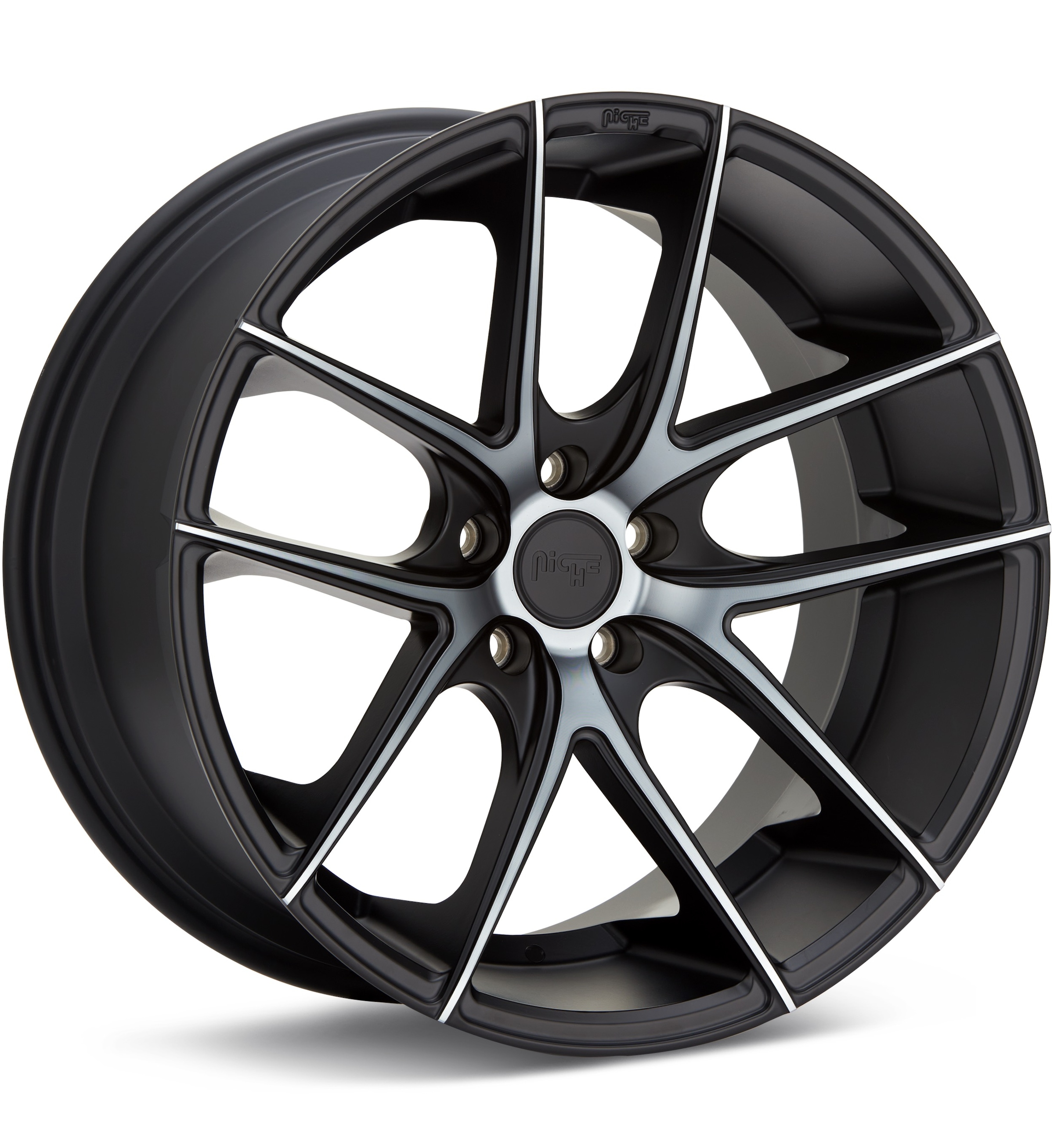 Niche Road Wheels Targa Black Machined W/Dark Tint Wheels 19 In 19x8.5 +42 M130198533+42