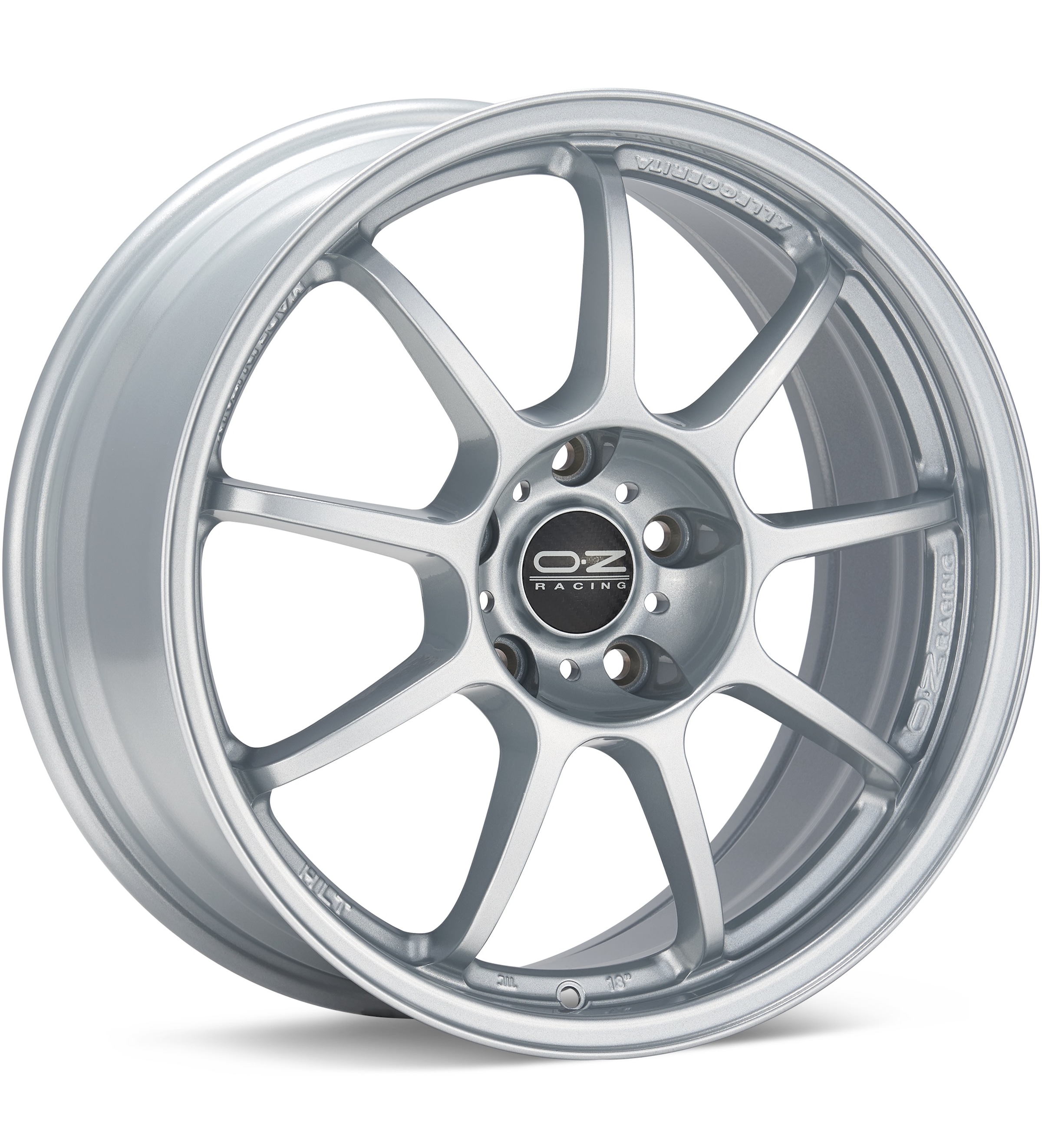 O.Z. Alleggerita HLT Star Silver Wheels 18 In 18x10 40 W01837003D8