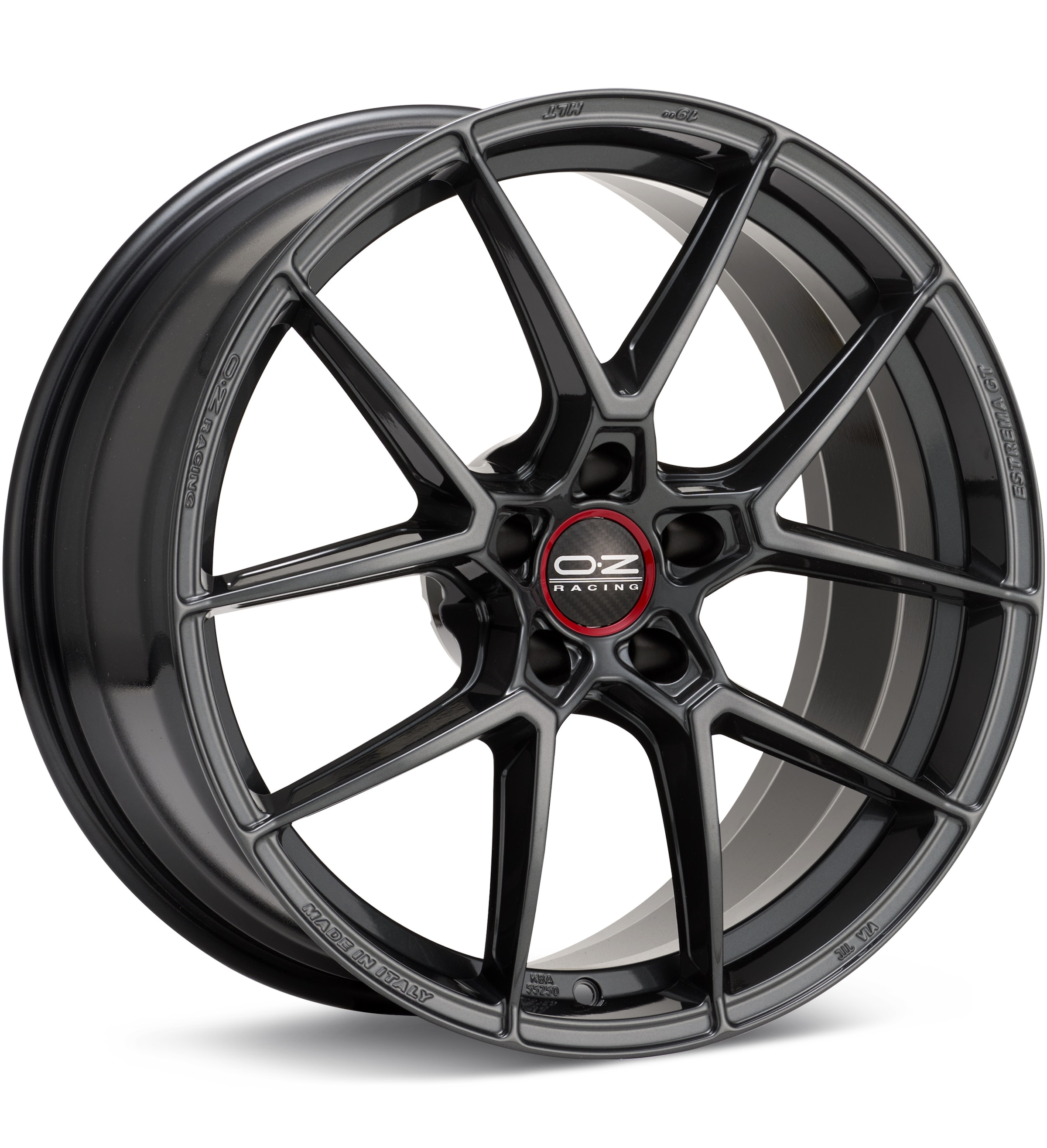 O.Z. Estrema GT HLT Hyper Titanium Wheels 19 In 19x8.5 +38 W01C77202RP