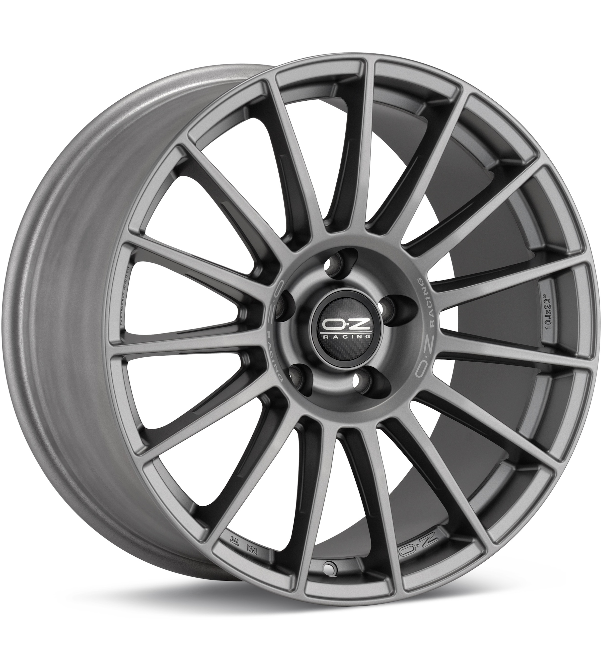 O.Z. Superturismo Dakar Matte Graphite Silver Wheels 21 In 21x11 +58 W0193300446