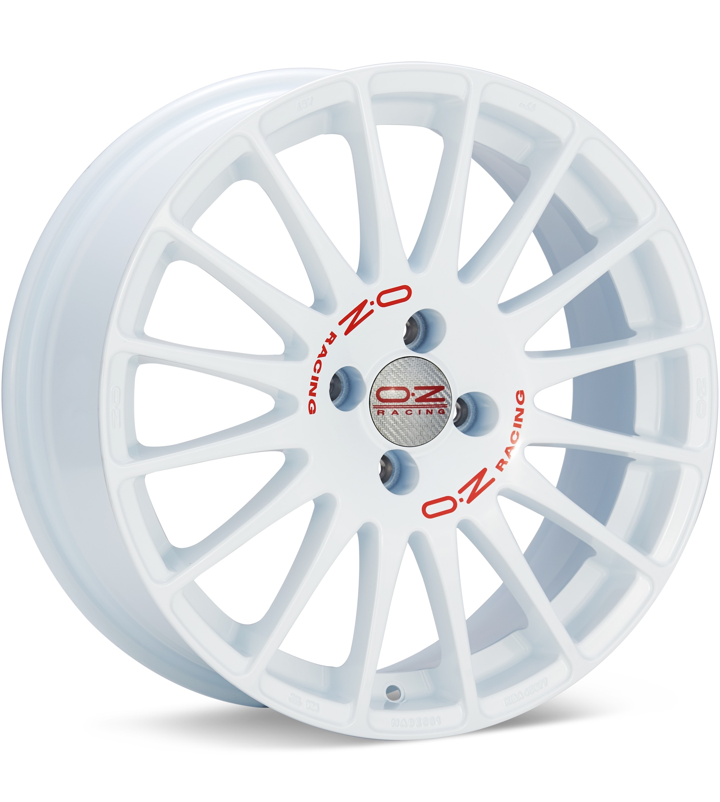 O.Z. Superturismo WRC White Wheels 17 In 17x7 40 W01672250W33