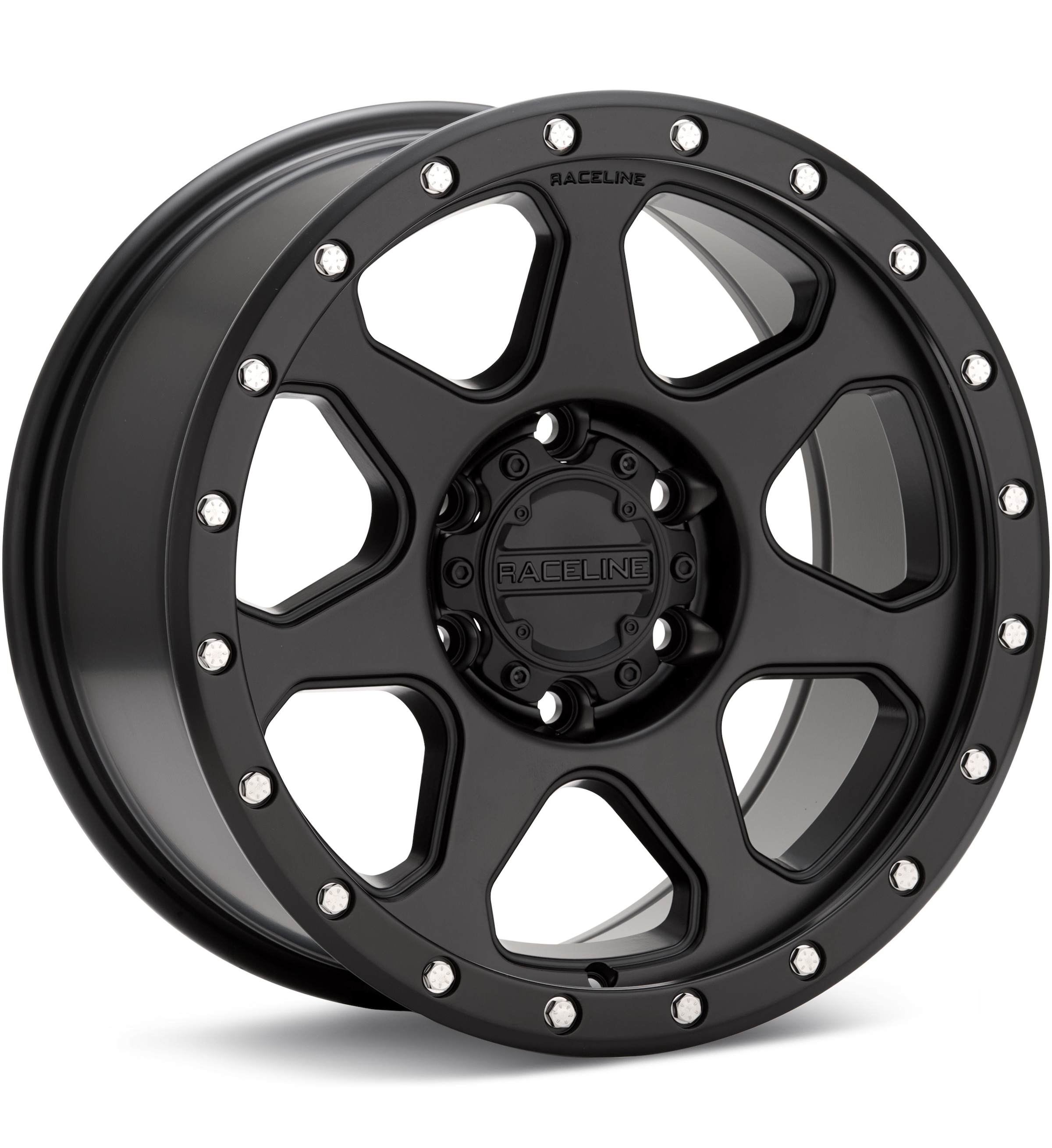 Raceline 7X Satin Black Wheels 17 In 17x8.5 +18 949B-78565+18