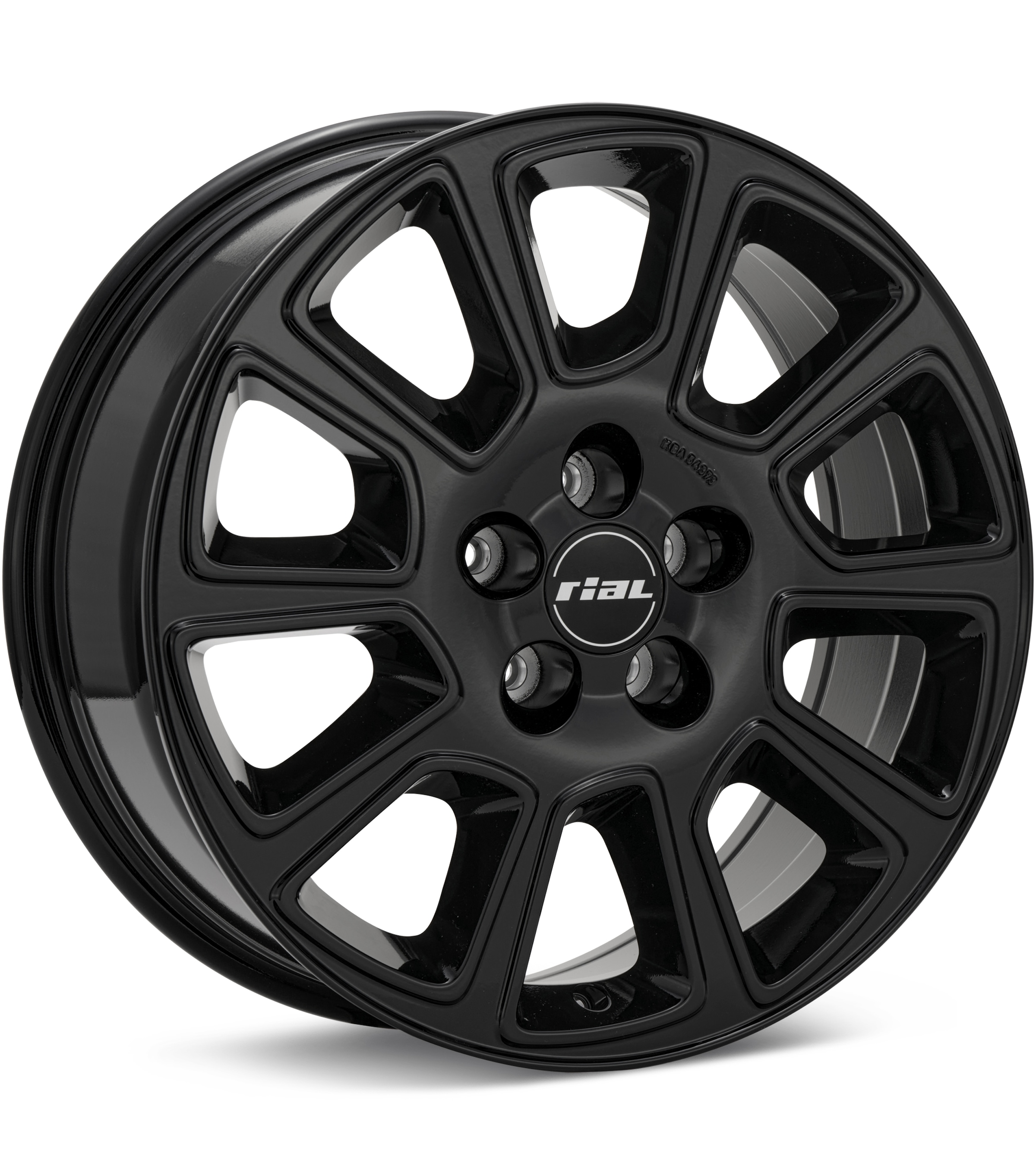 Rial Transporter 2 Gloss Black Wheels 16 In 16x6.5 +54 TP2-65654M92-6