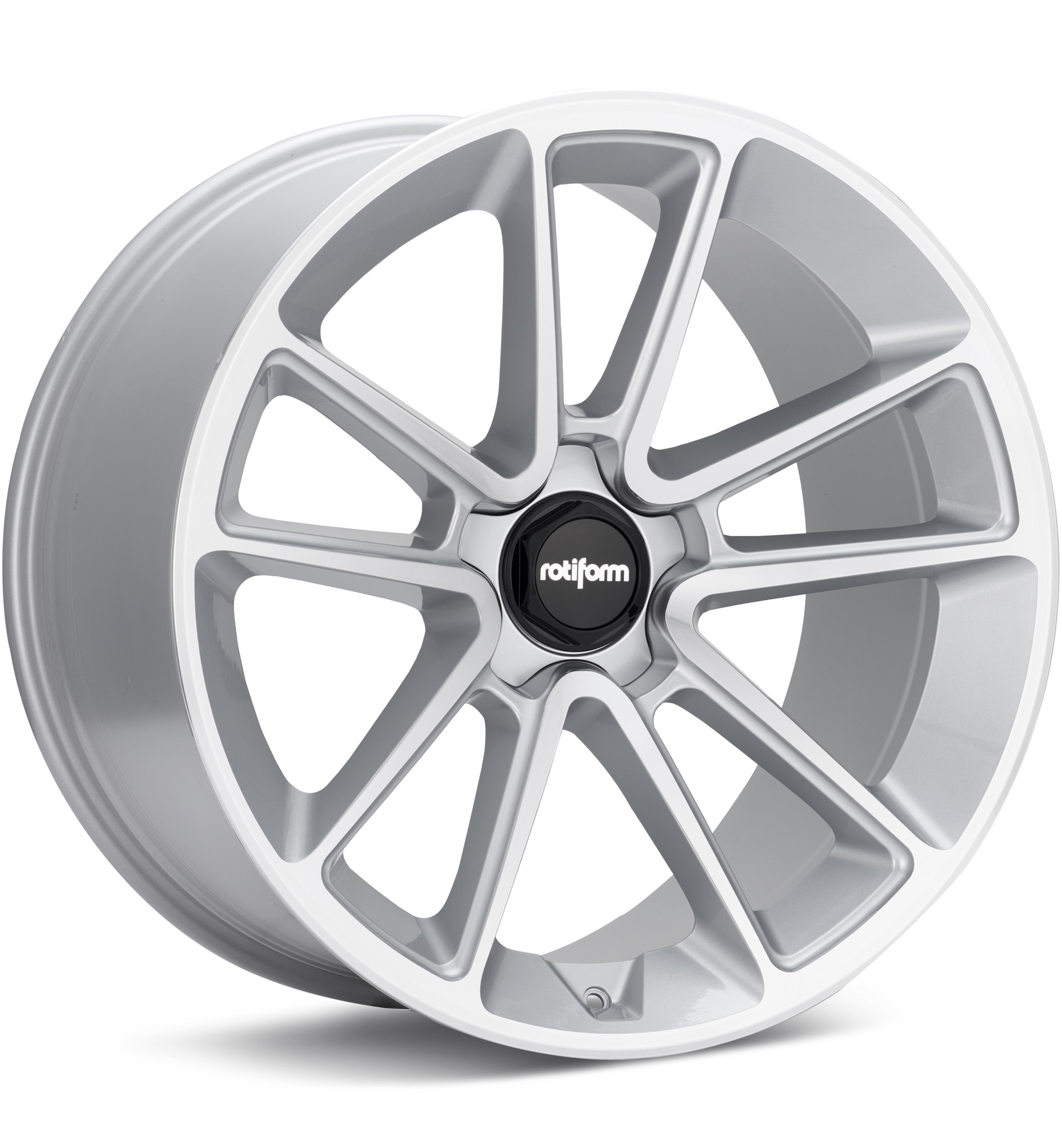 Rotiform BTL Gloss Silver Machined W/Clear Wheels 22 In 22x11 +20 R192221144+20