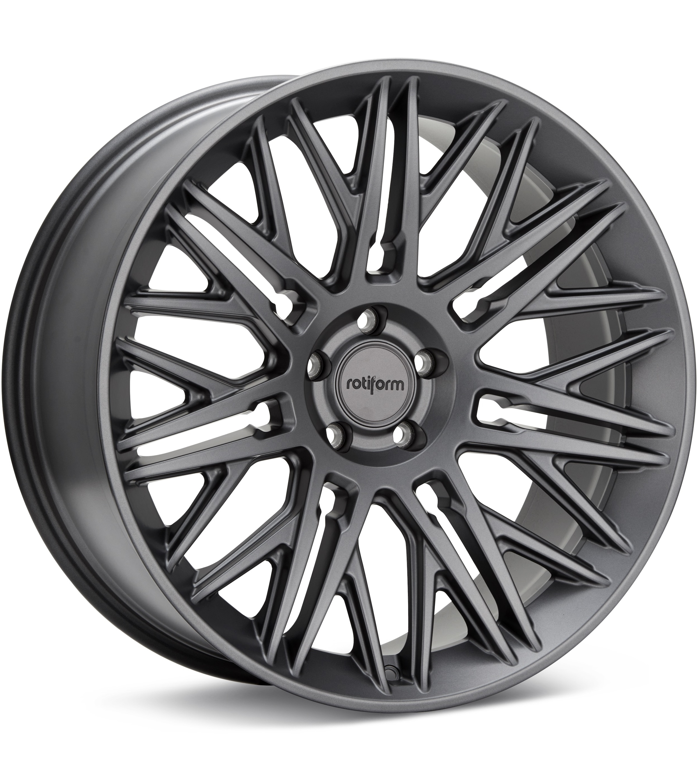 Rotiform JDR Matte Anthracite Wheels 22 In 22x10 +30 R163220021+30