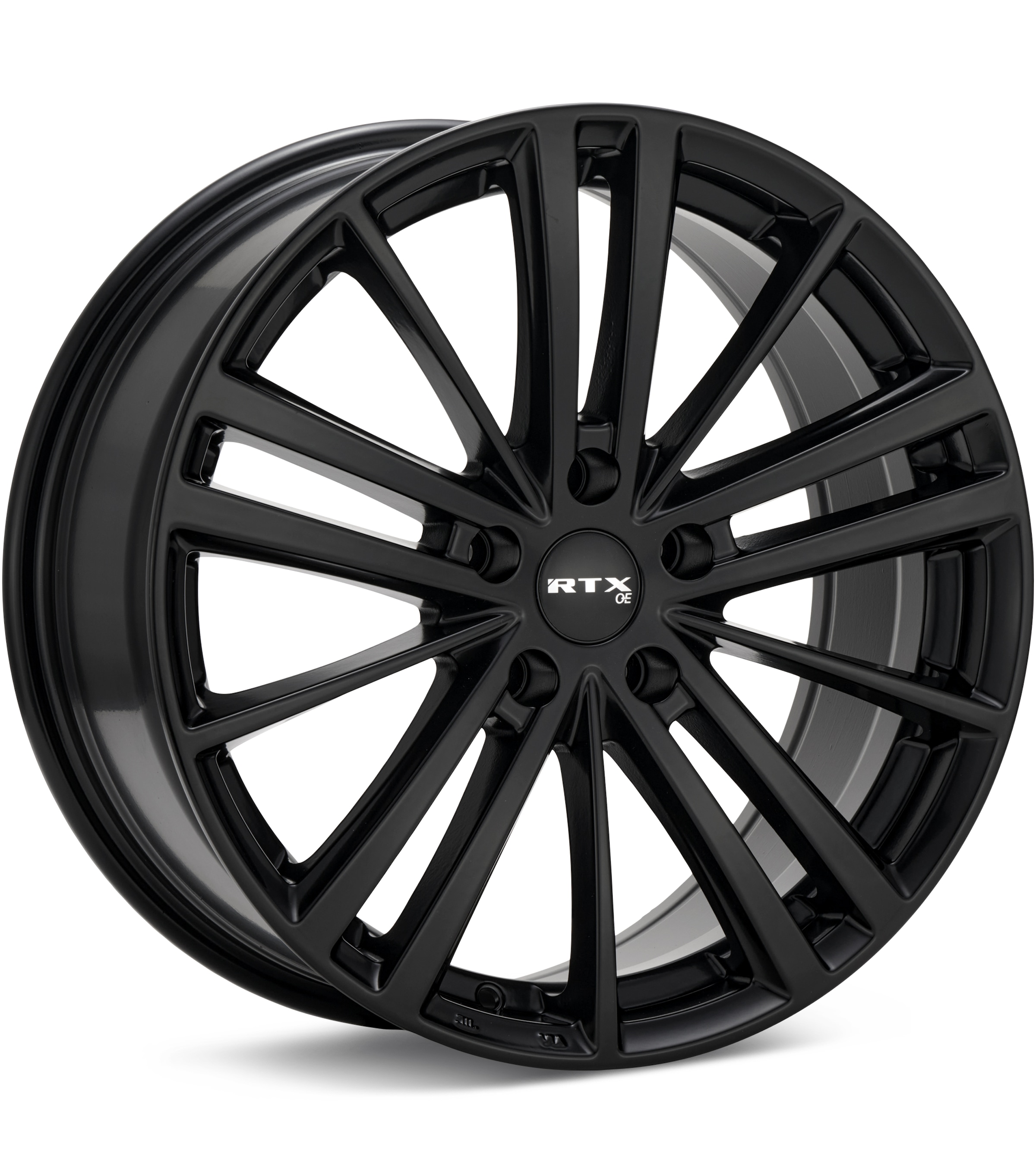 RTX Wheels Cosmos Satin Black Wheels 17 In 17x7.5 +42 081682