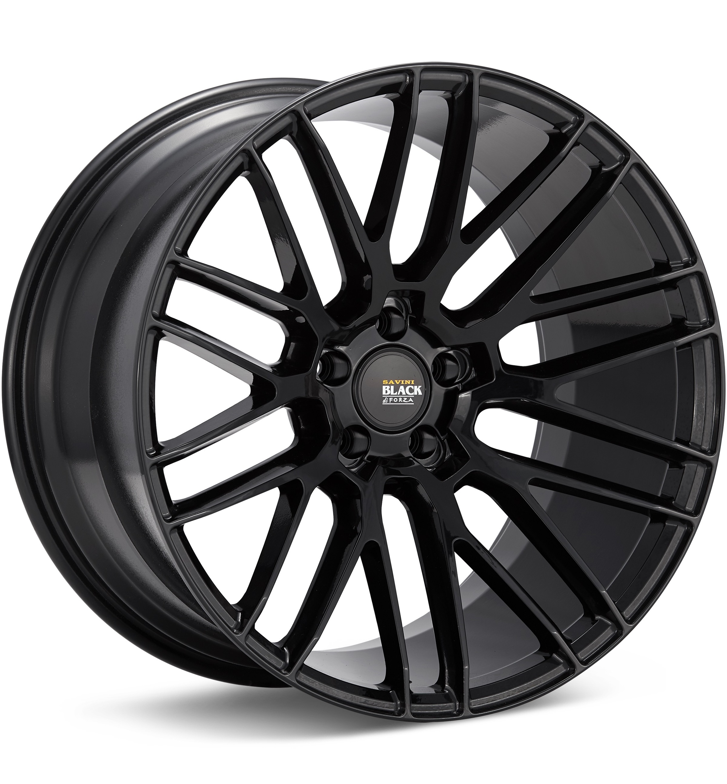 Savini Black Di Forza BM13 Gloss Black Wheels 20 In 20x10 +45 BM1320100530G4571