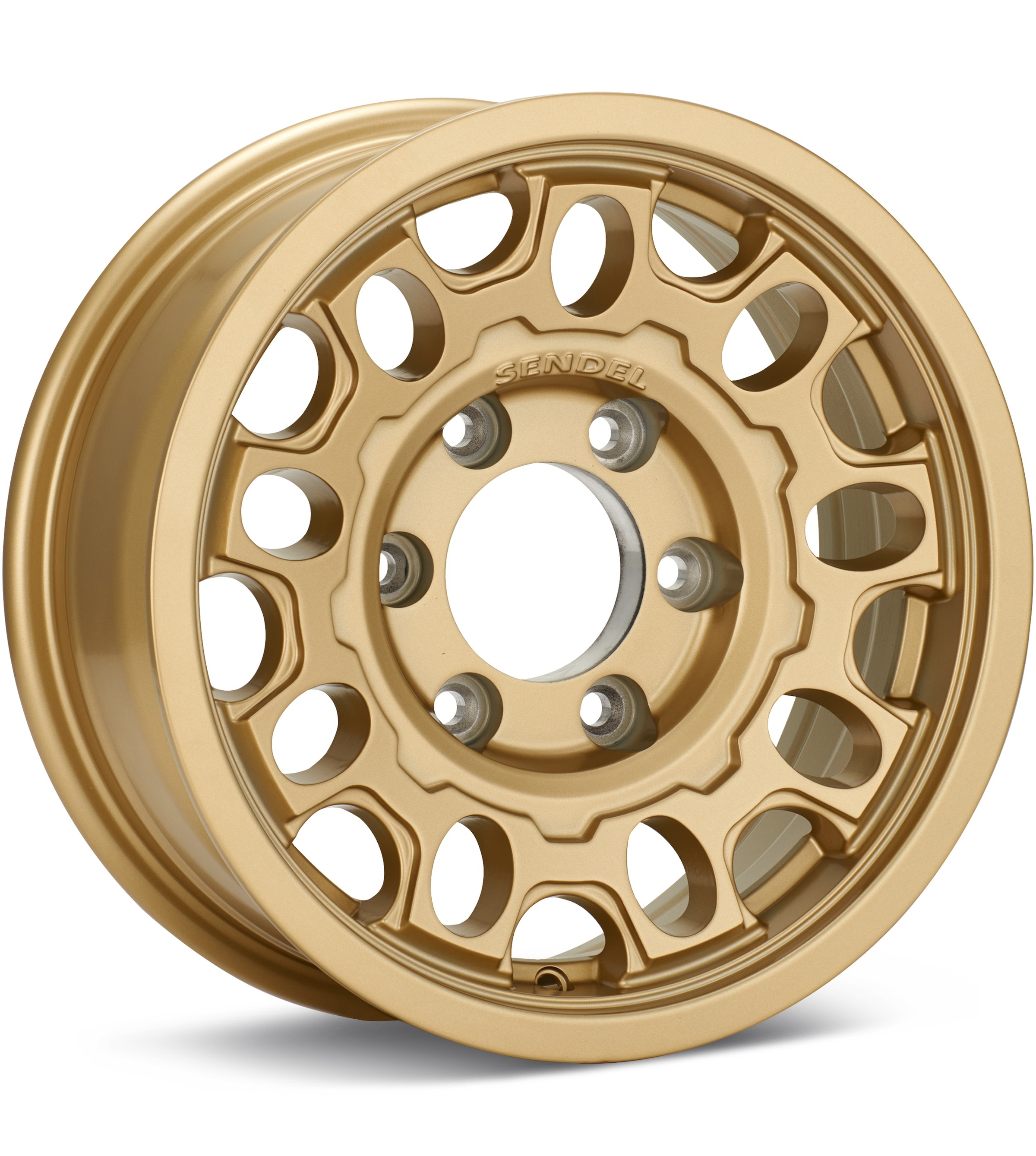 SenDel Towable T17 Gold Wheels 16 In 16x7 00 T17-67867MG