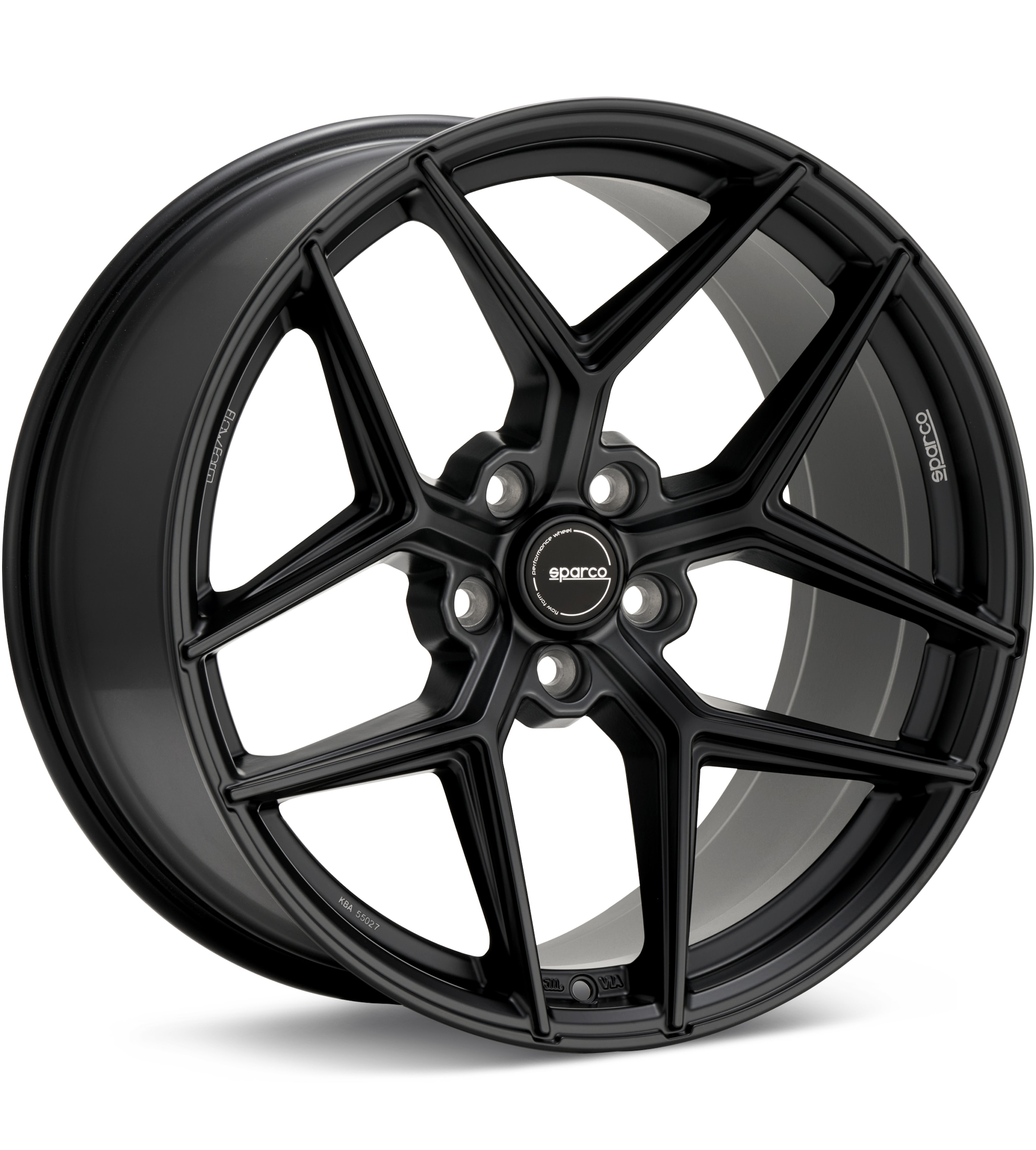 Sparco Flow Form FF3 Concave Black Wheels 18 In 18x9 +45 W2911850353