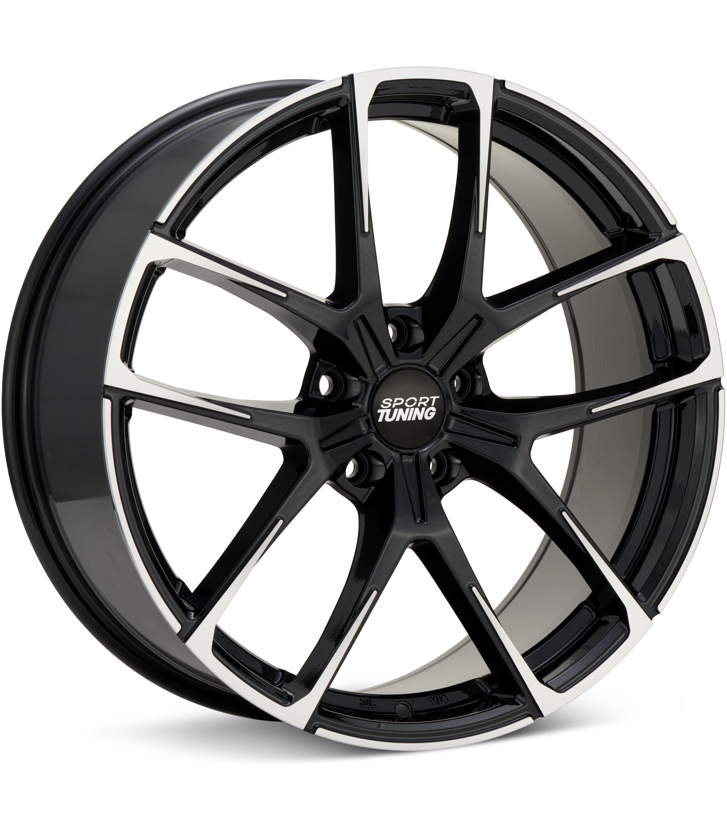 Sport Tuning ST13 Machined W/Black Accent Wheels 19 In 19x8 +32 ST13980325120BMF