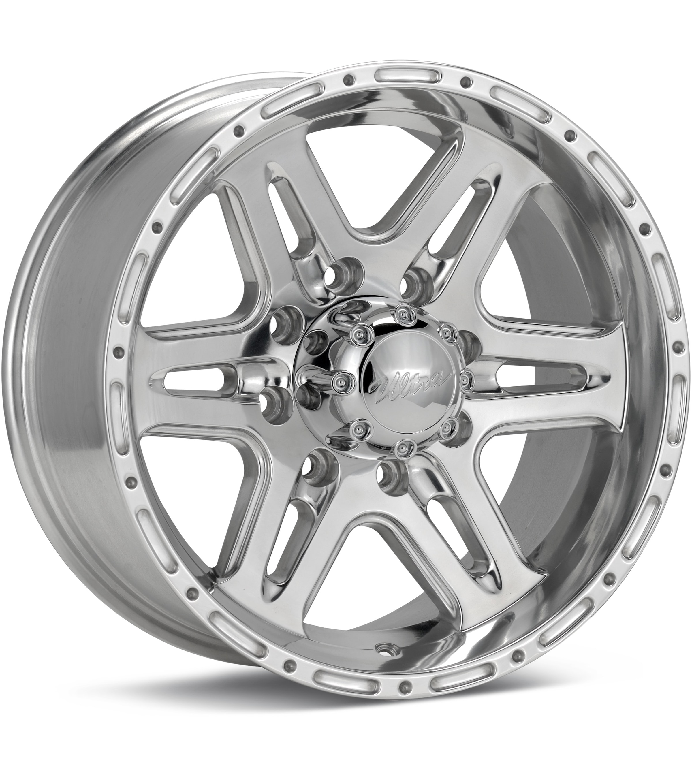 Ultra Badlands Polished Wheels 16 In 16x8 10 208-6865P