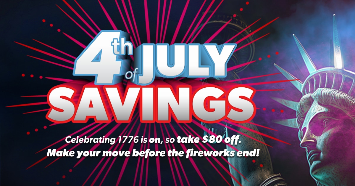 Last Chance: The 4th of July Sale Ends Today!