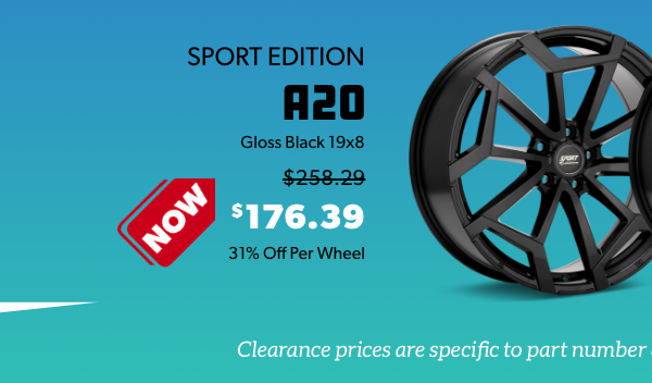 Sport Edition A20 Gloss Black