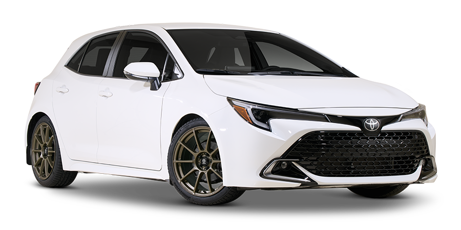 2024 Toyota Corolla Hatchback with Sparco Assetto Gara